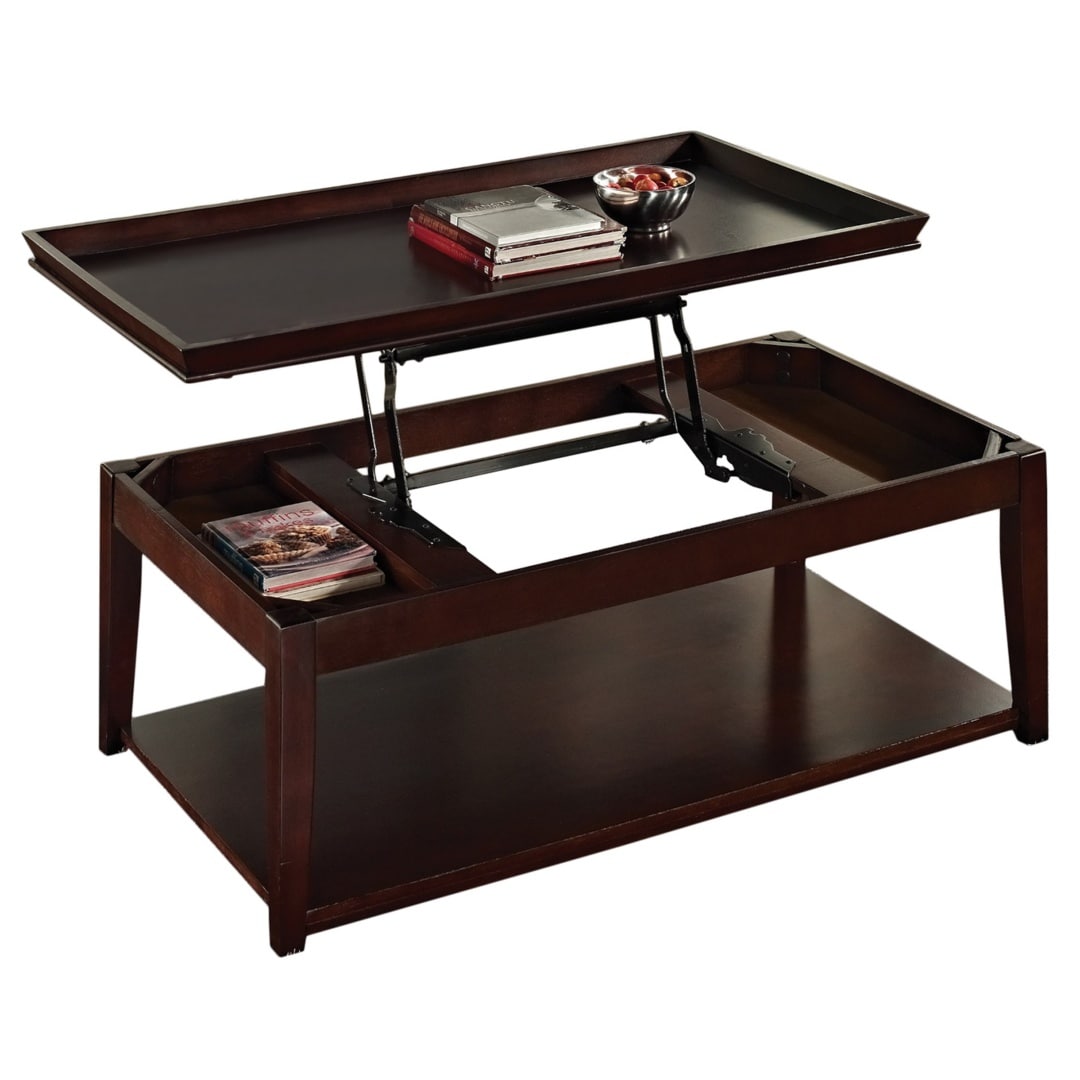 ZAKLOOP WU081110037 Brown Asian hardwood Wood Modern Coffee Table