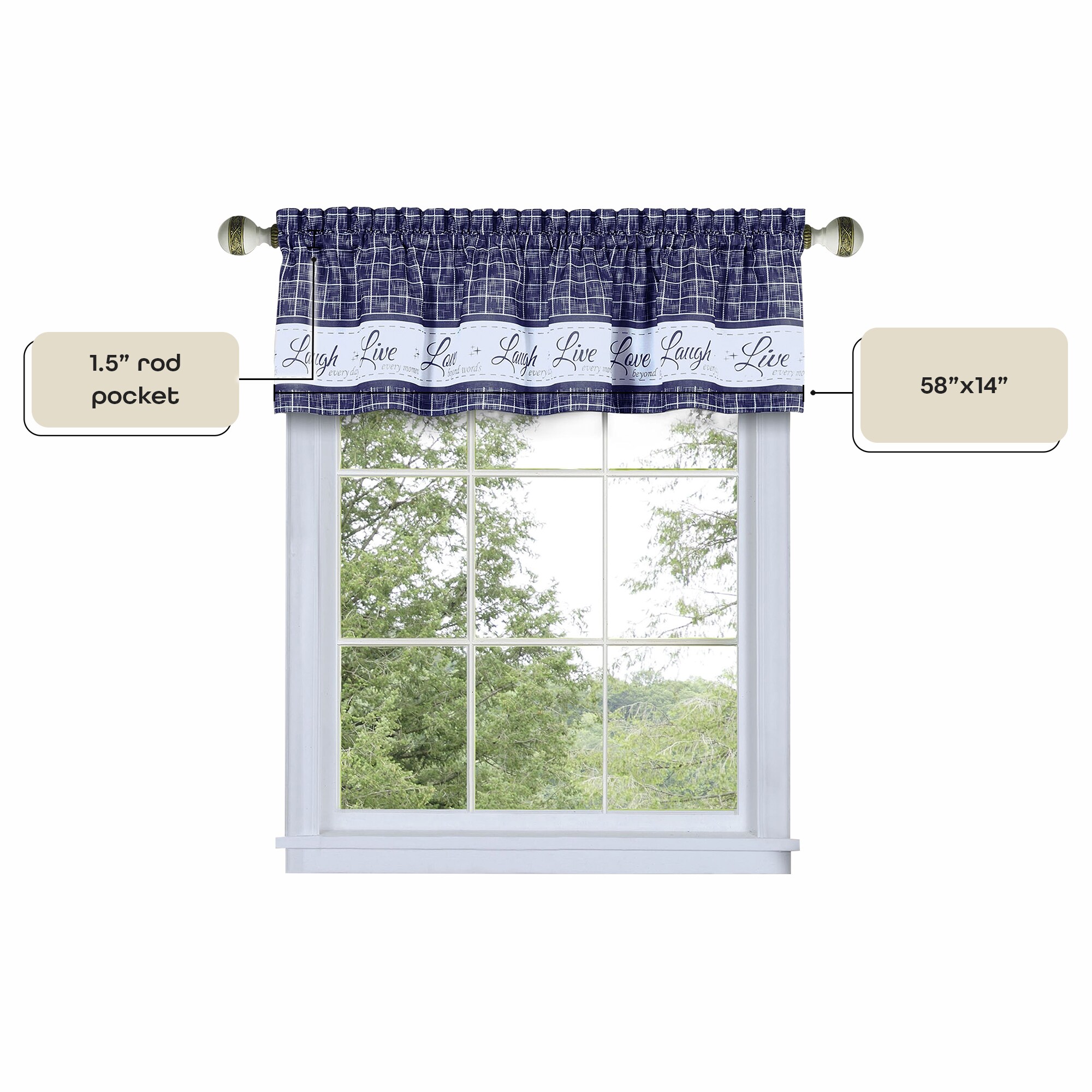 Achim LLVL14NY12 valances - View #5
