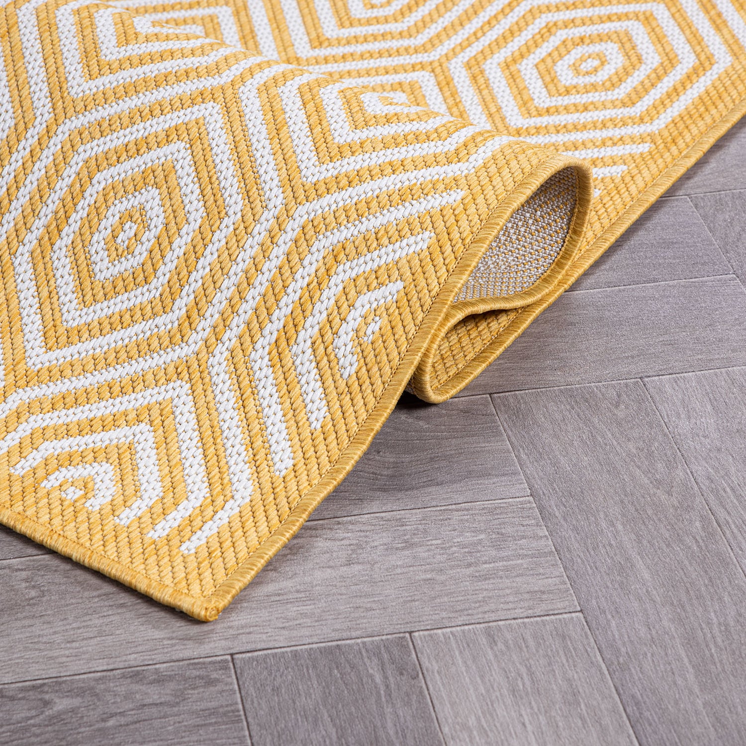 World Rug Gallery 120YELLOW2X7 rugs - View #6