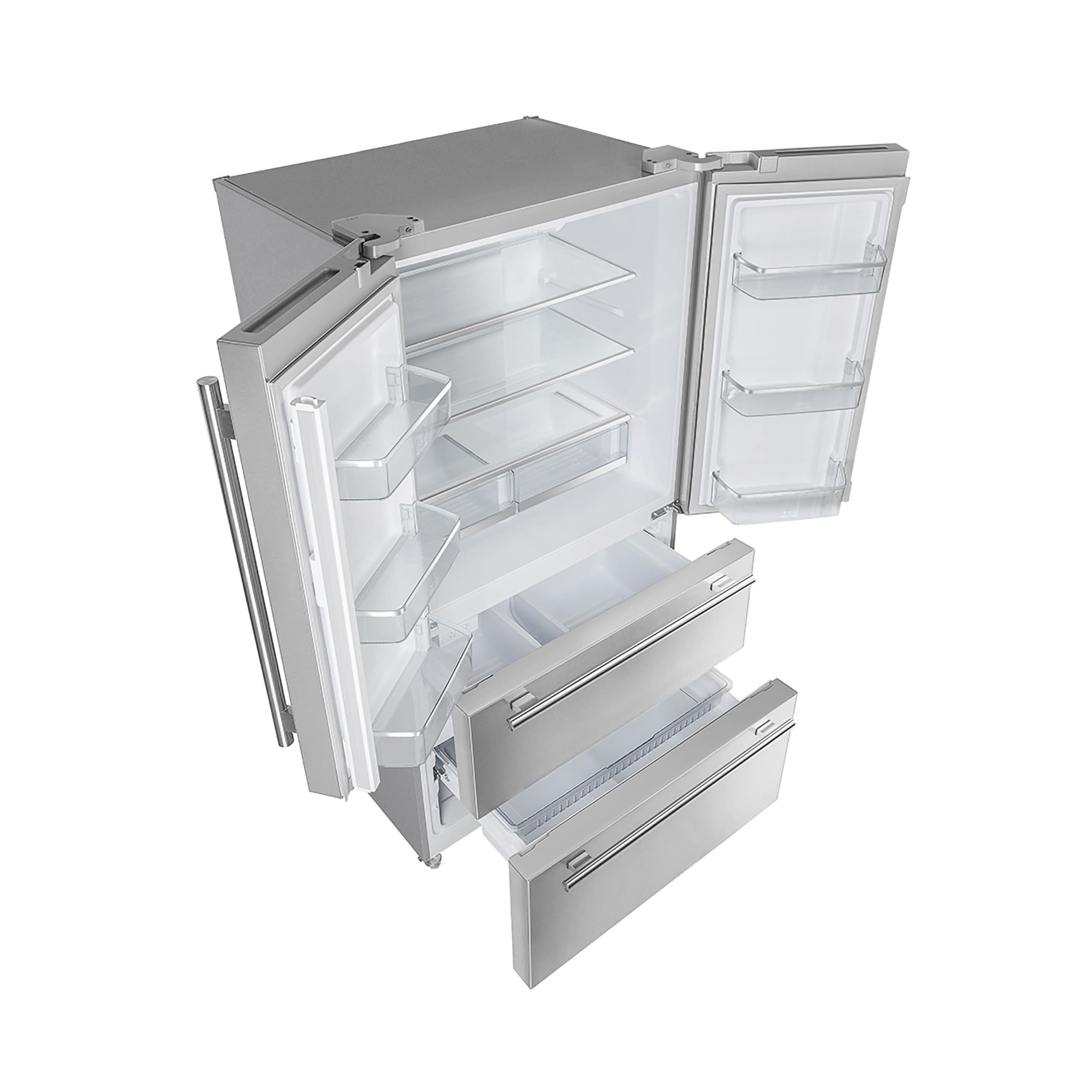 FORNO FFRBI1820-36SB French-Door-Refrigerators - View #8
