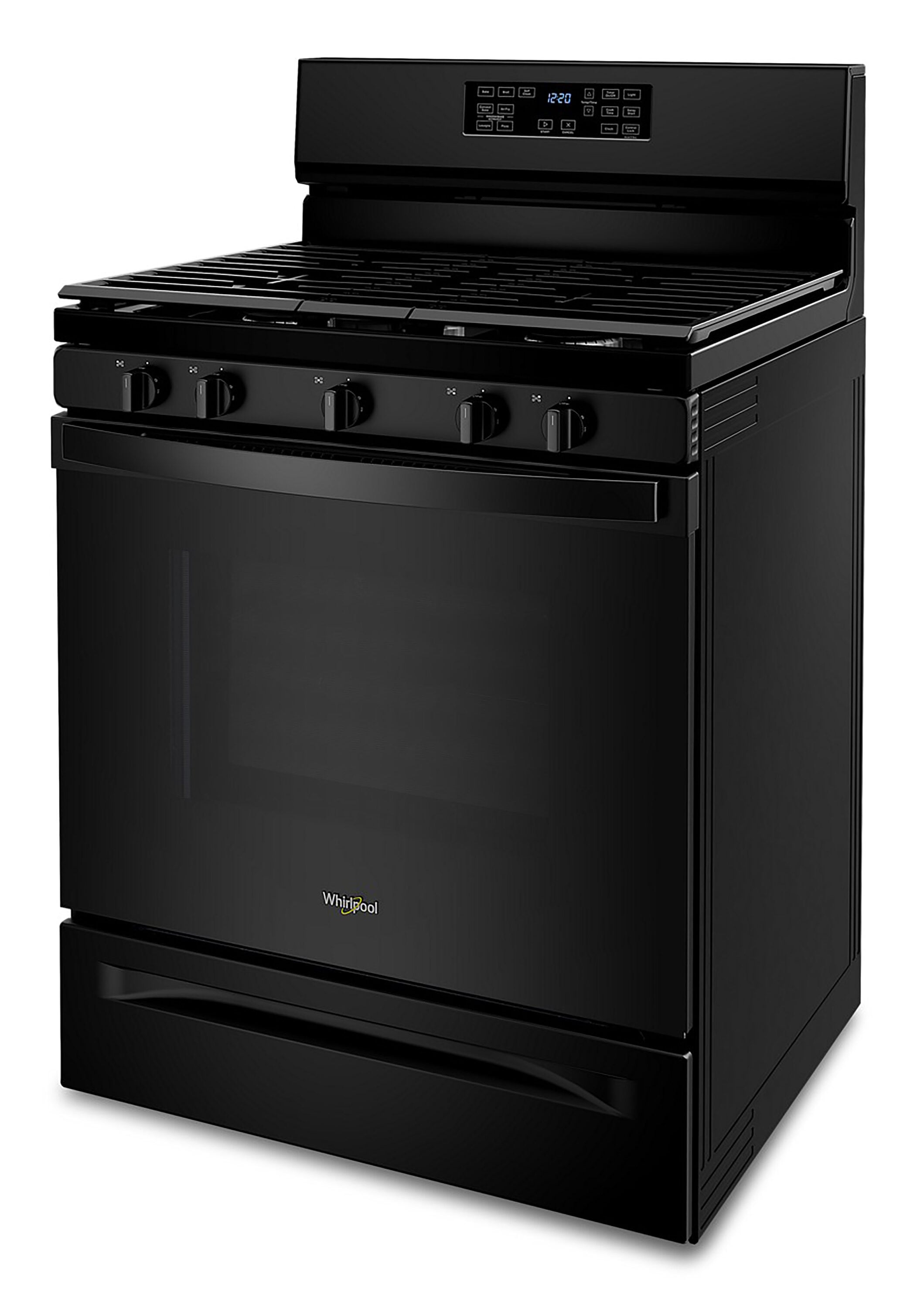 Whirlpool 36 in. 5-Burner Electric Cooktop with Simmer Burner - Black