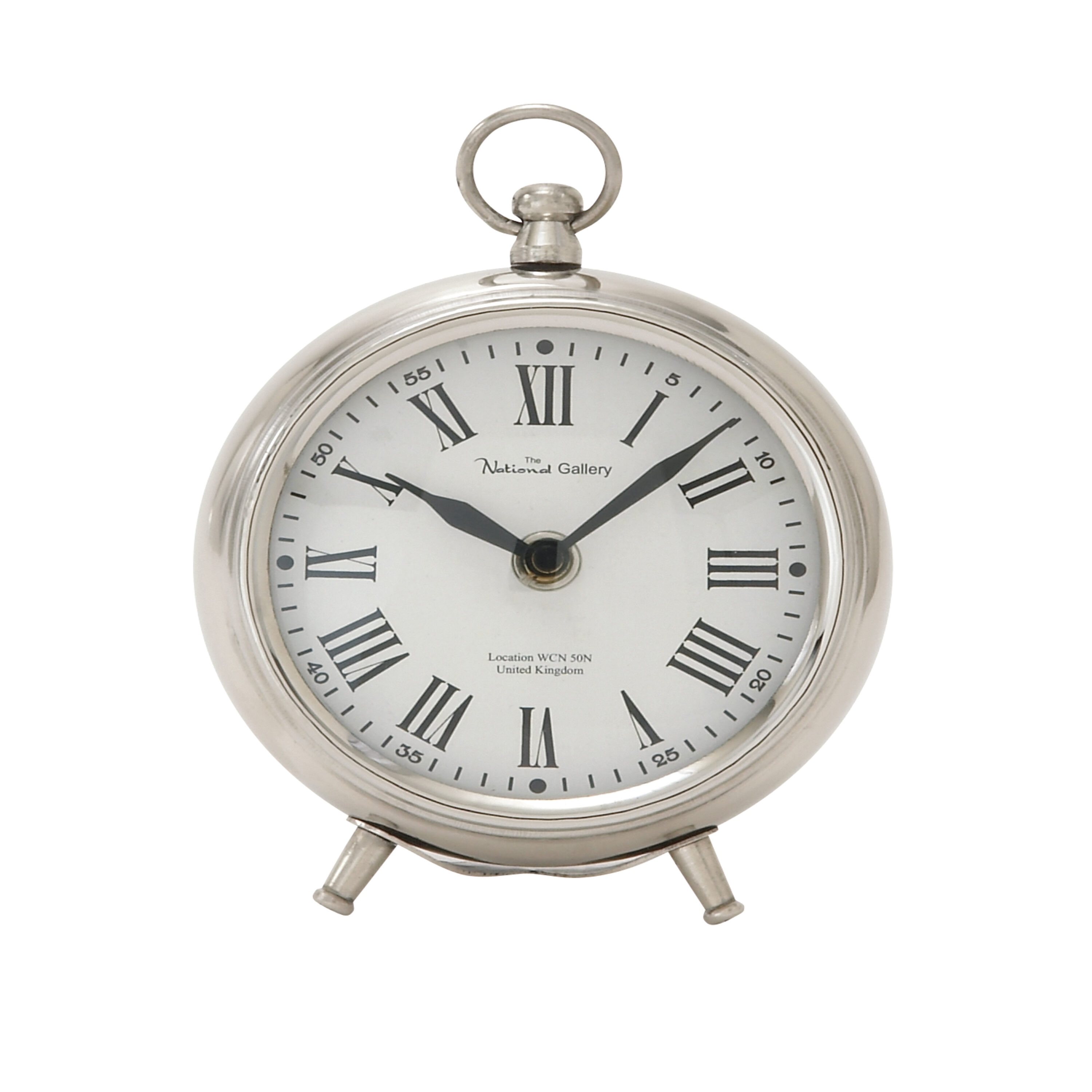 Grayson Lane Analog Round Tabletop Traditional in the Clocks department ...