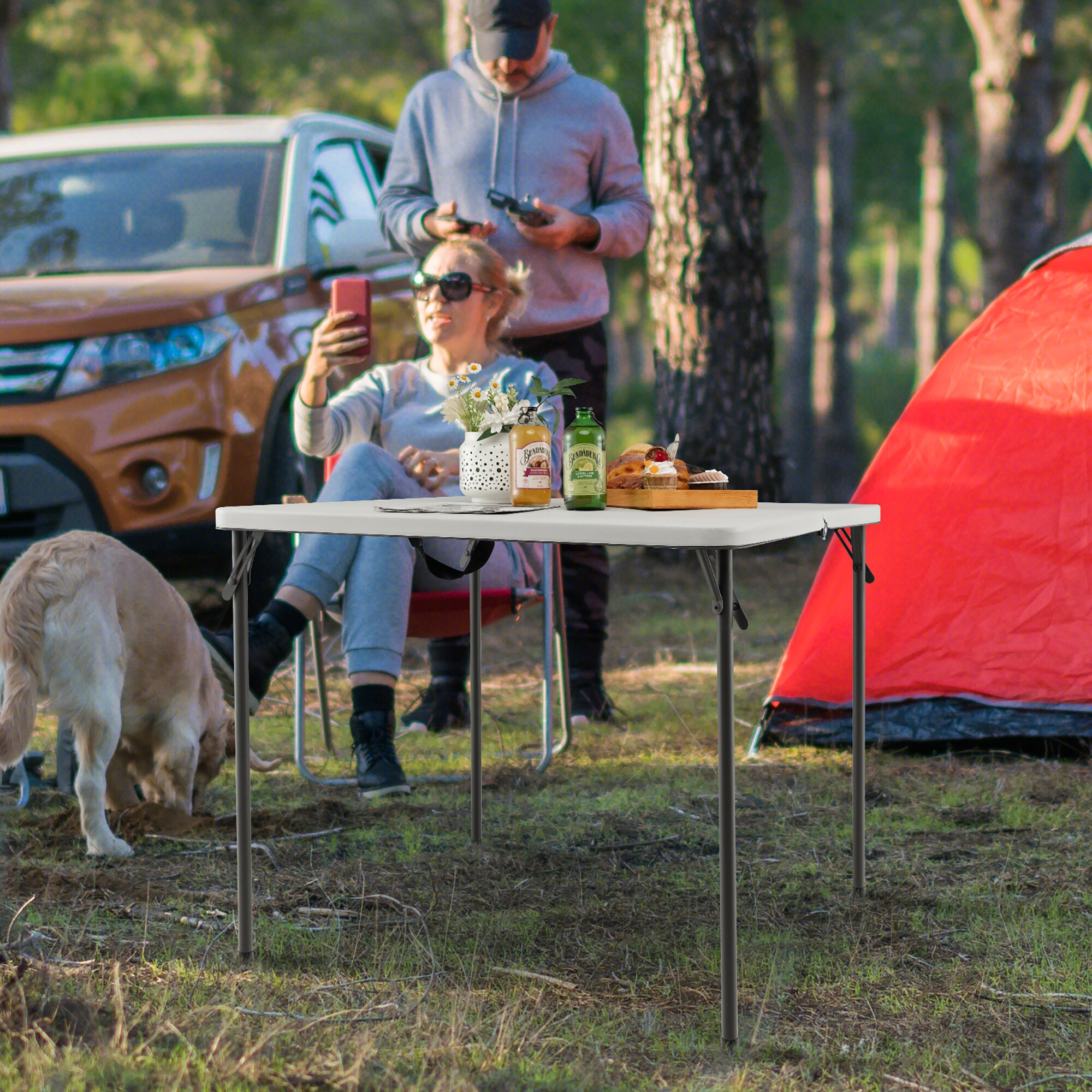 Costway NP10740WH Picnic-Tables - View #9
