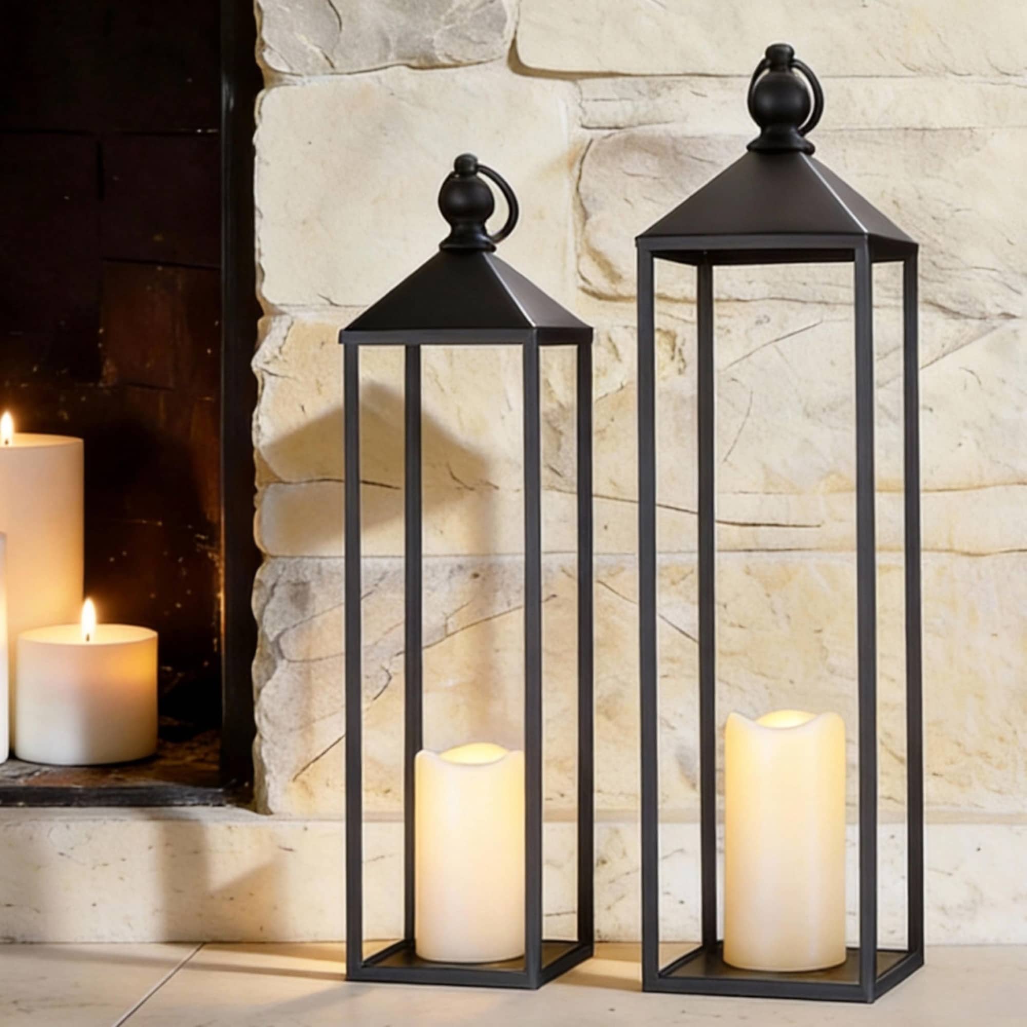Afoxsos LAF0423L26 Outdoor-Decorative-Lanterns - View #7