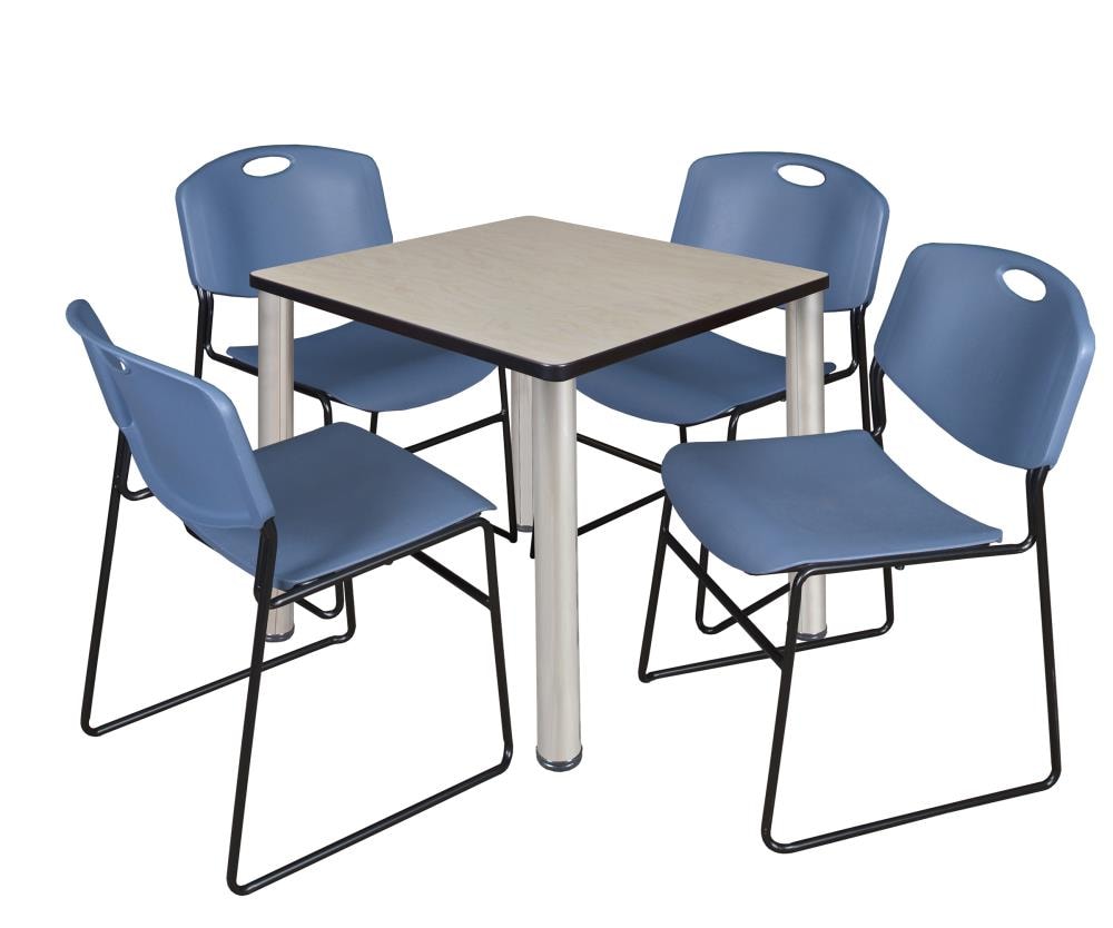 Regency TB3030PLBPCM44BE Breakroom Off-white 4-Person Training Table (30-in W x 29-in H)