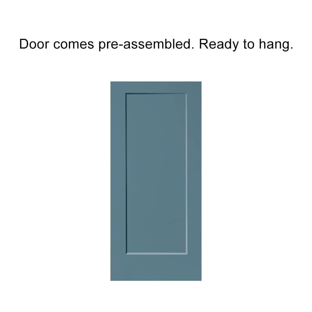 CALHOME DOOR-1PANEL-LP-30BP Barn-Doors - View #3