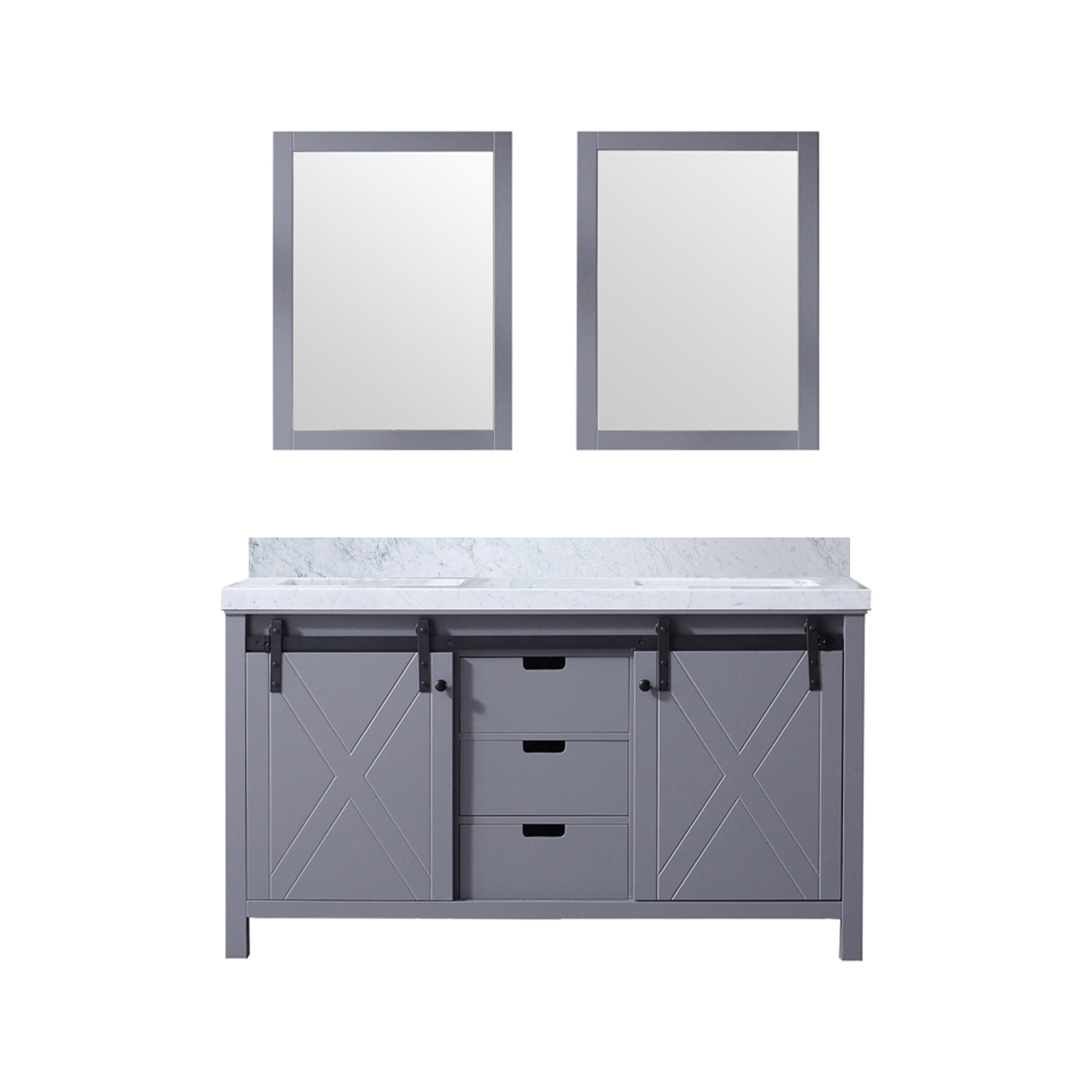 Lexora LM342260DBBSM24 Bath-Vanity-Combo - View #2