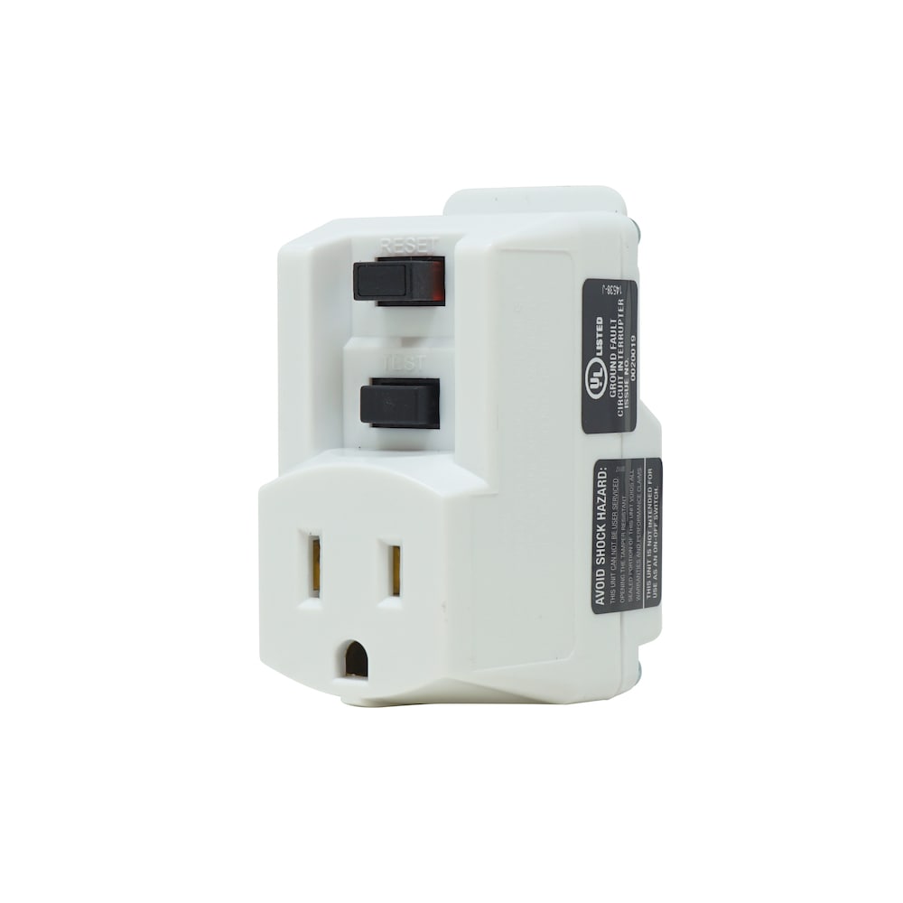 Tower Manufacturing 3 Outlet, 125 Volt, 15 Amp Rating, 4 to 6mA