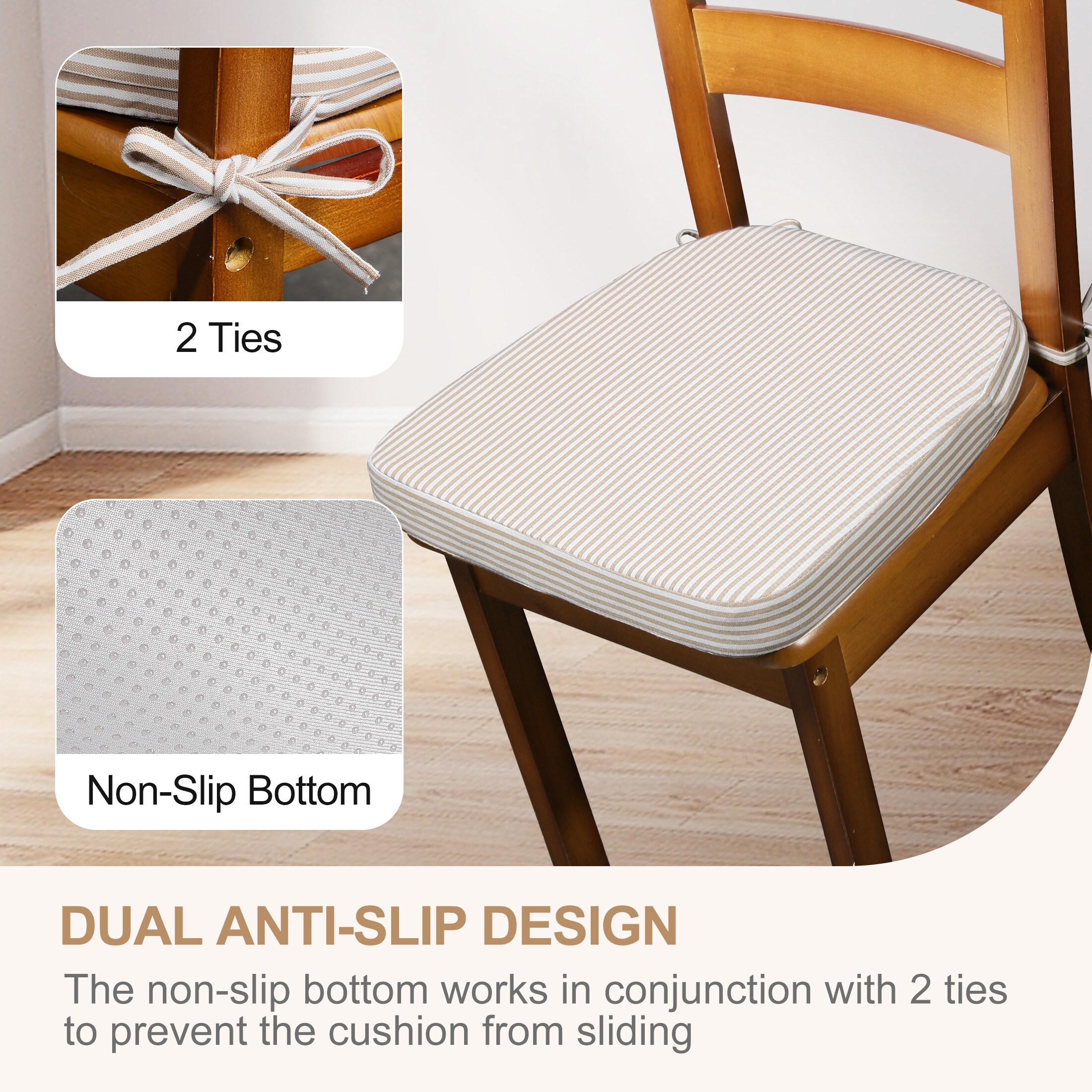 AAAAAcessories LS-DCCLH-XTKAQI-4P Indoor-Chair-Cushions - View #4
