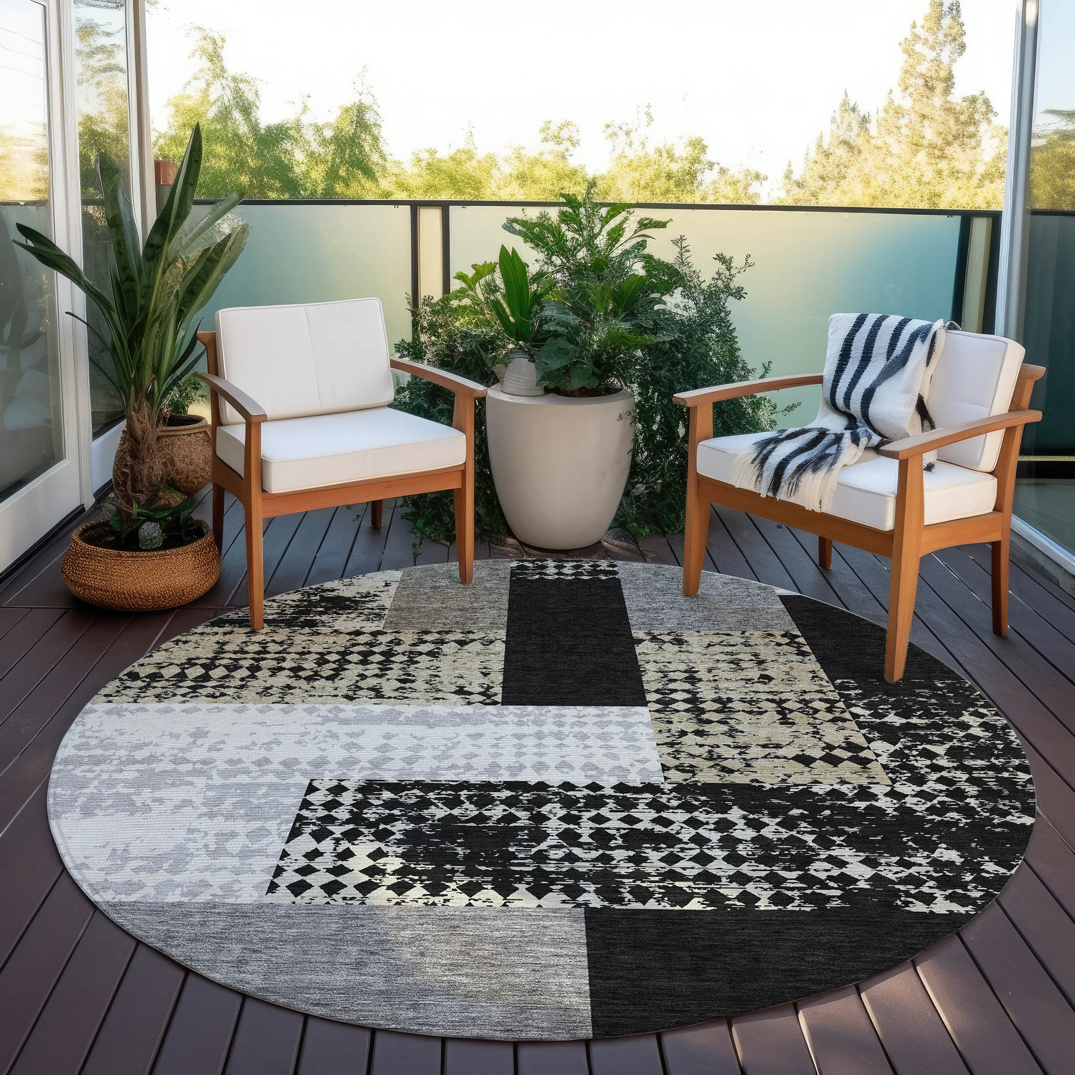 Addison Rugs ACN941BK8RO rugs - View #7
