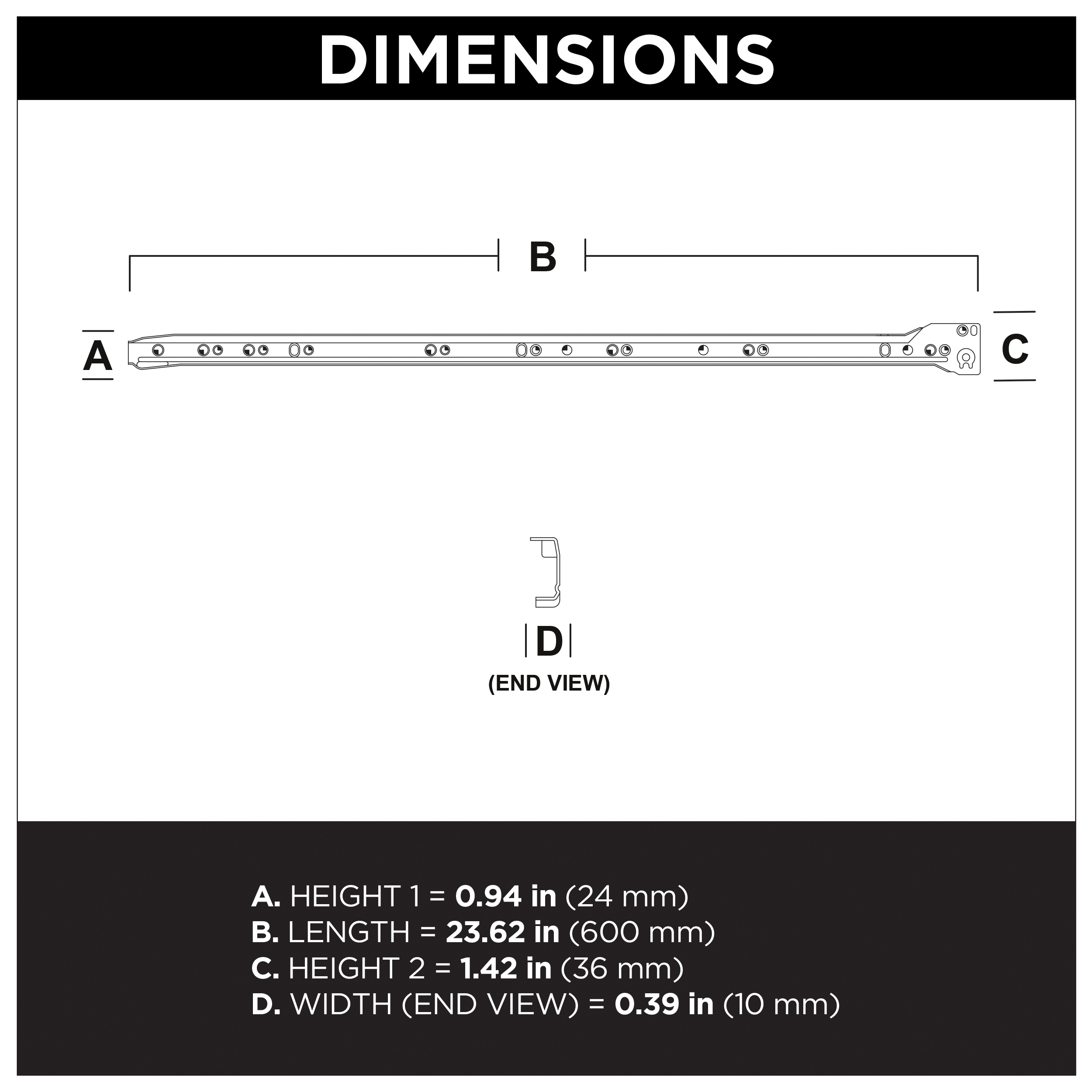 RELIABILT D68824W-W-W Drawer-Slides - View #5