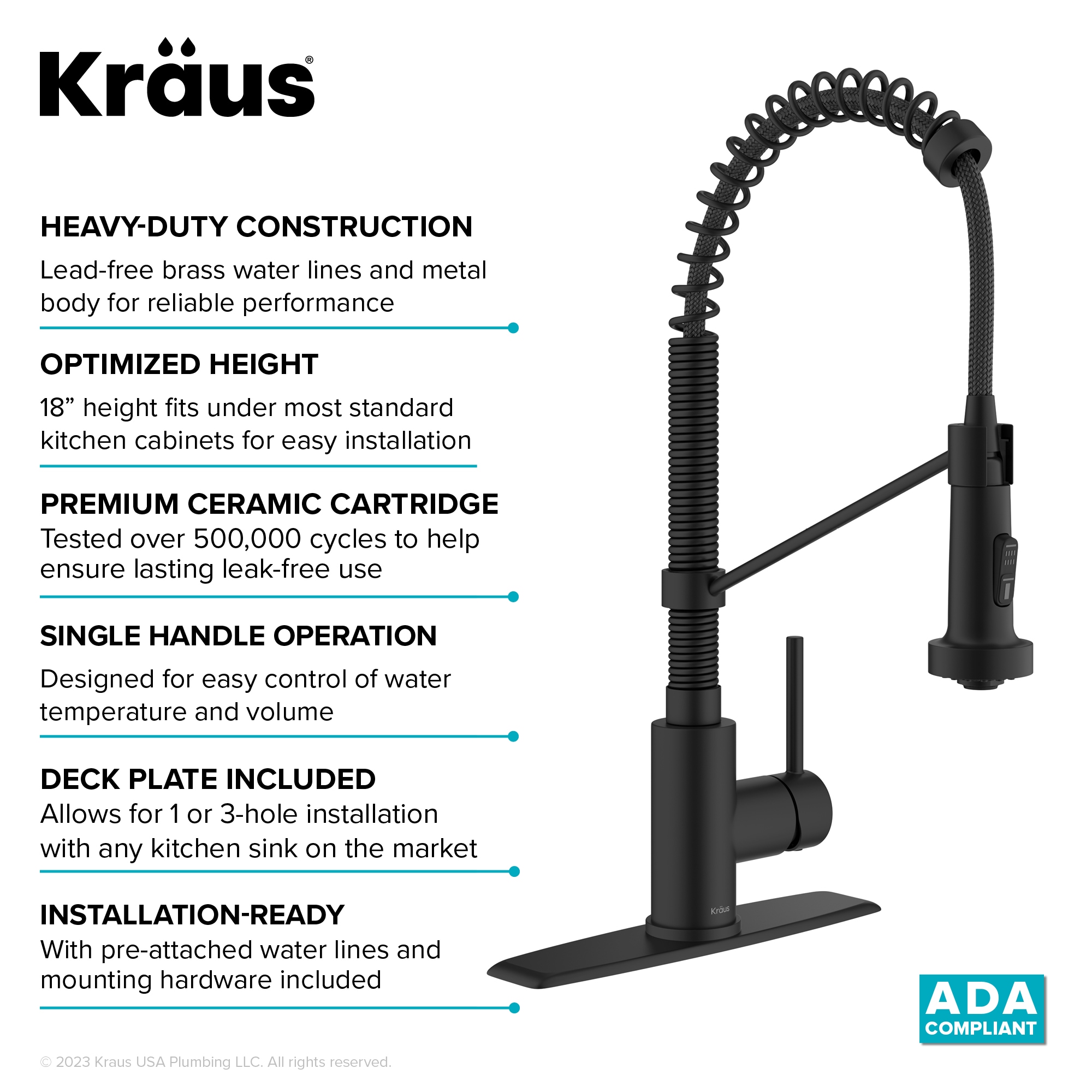 Kraus KPF-1610MB-DP02MB Kitchen-Faucets - View #12