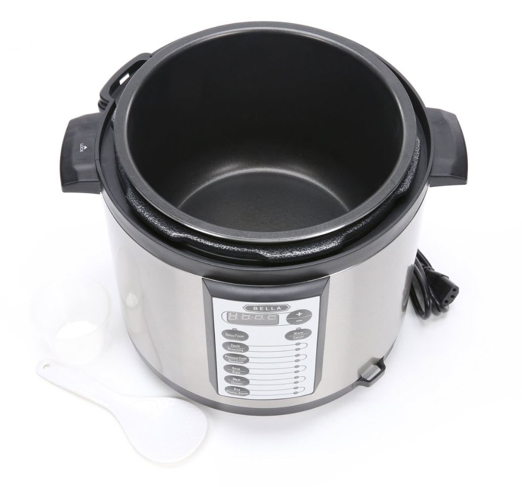 Bella Cucina 6-Quart-Vessel Slow Cooker in the Slow Cookers department at