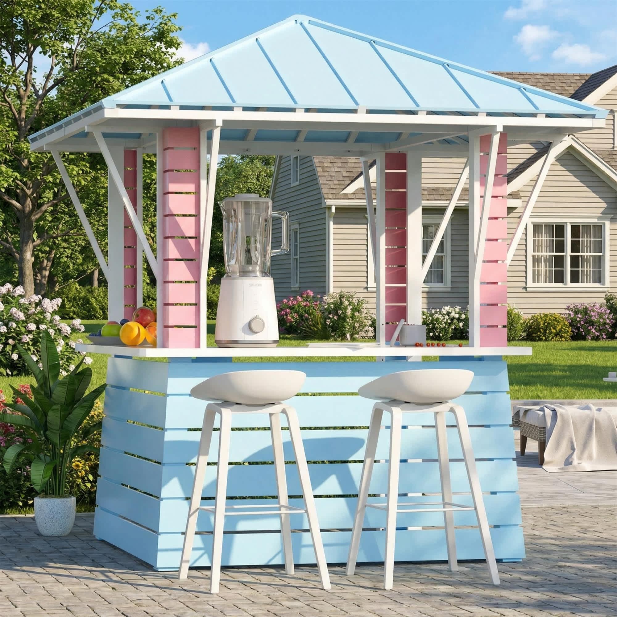 Modern Shade IG10600005 Wood-Resin-Gazebos - View #8