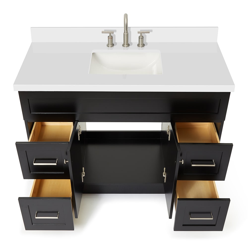 ARIEL F049S-WQ-VO-BLK Bath-Vanity-Combo - View #6