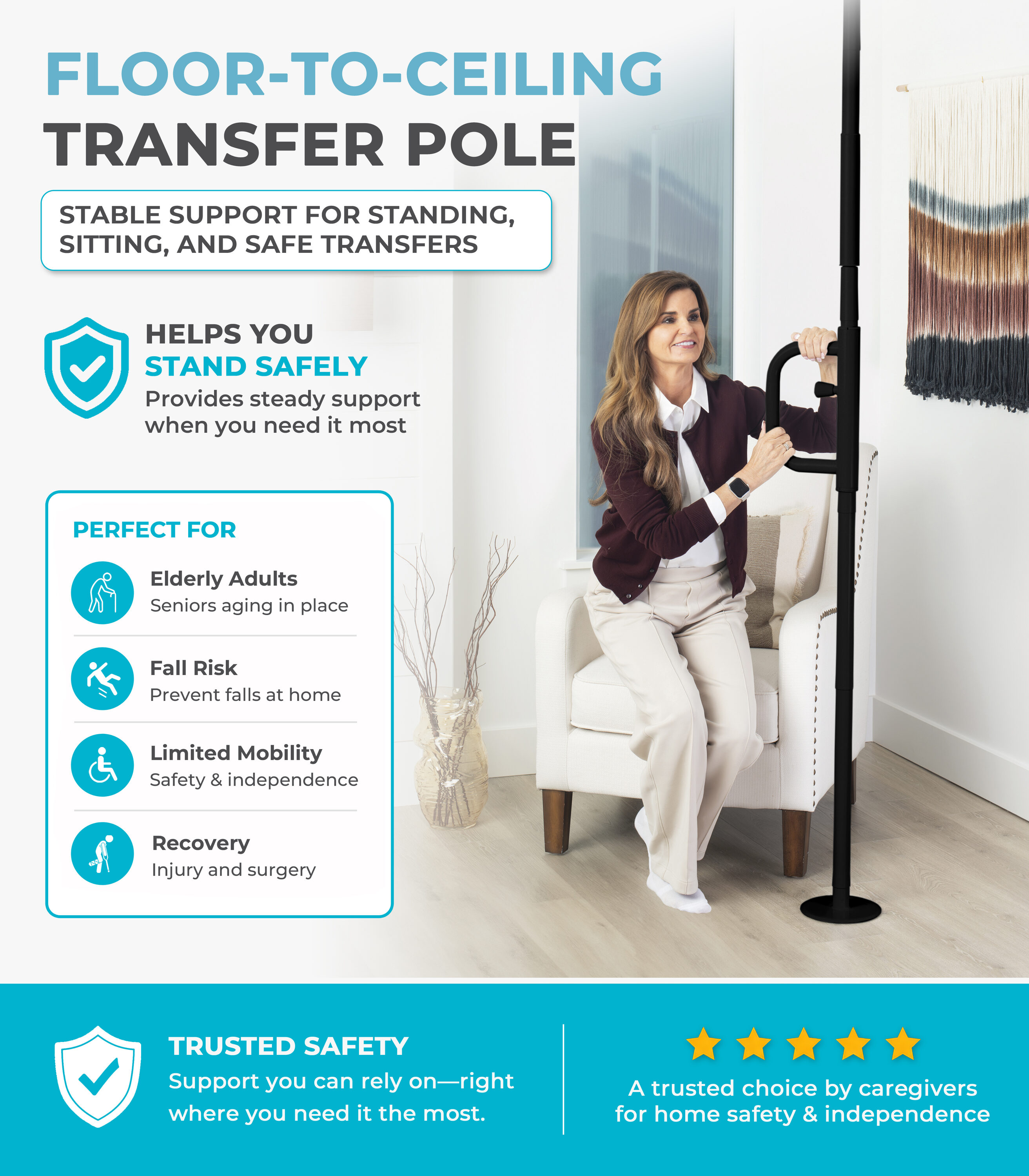 Stander 1100-B Grab-Bars - View #2