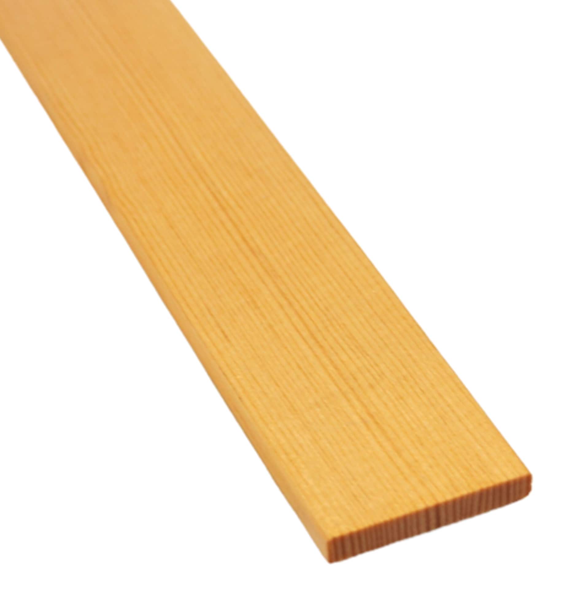 Timberchic 425 1-1/4-in x 4-ft Baxter Blonde Pine Wall Plank ( 1-sq ft )