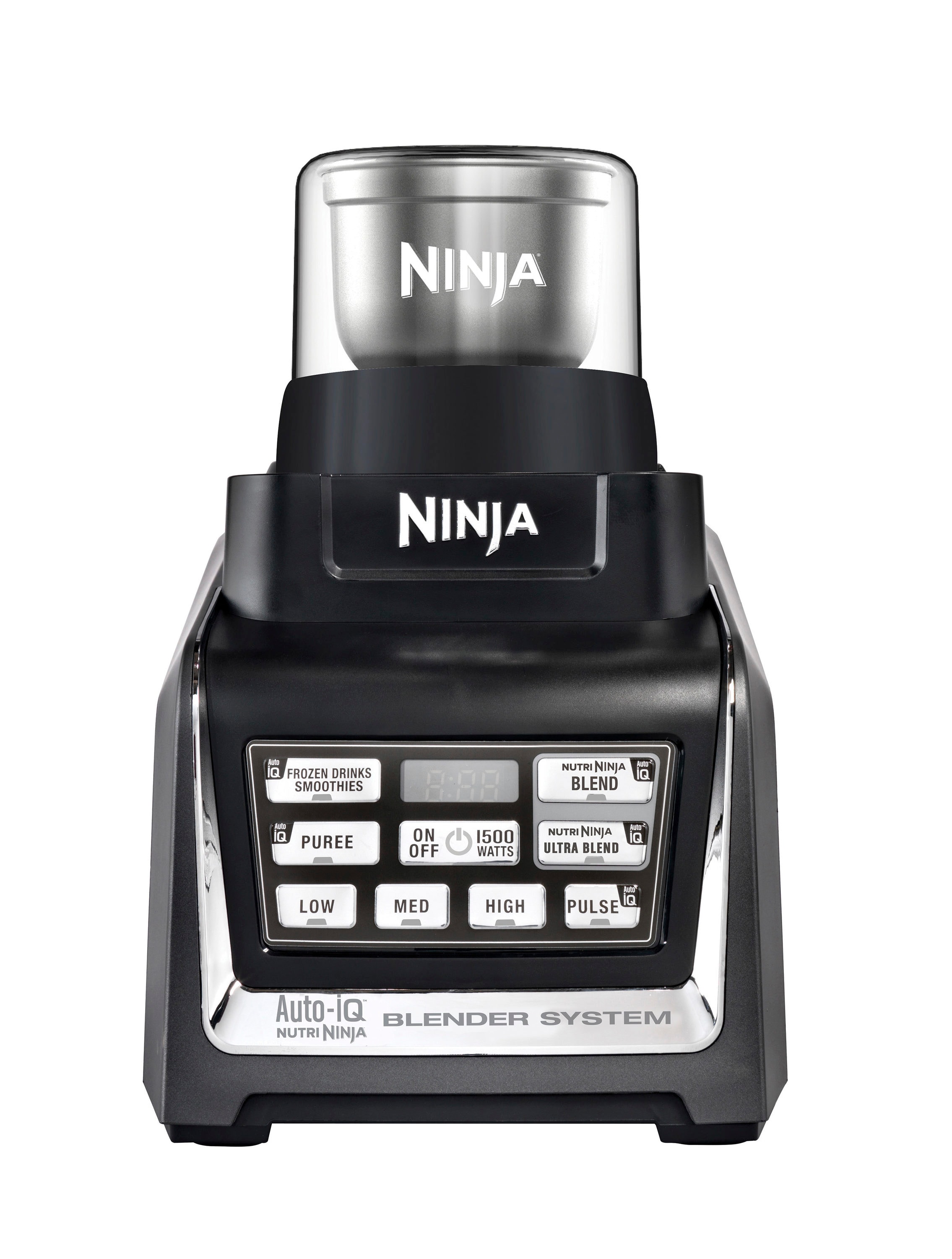 SharkNinja BL490T Nutri Ninja Auto-iQ Blender, Black 