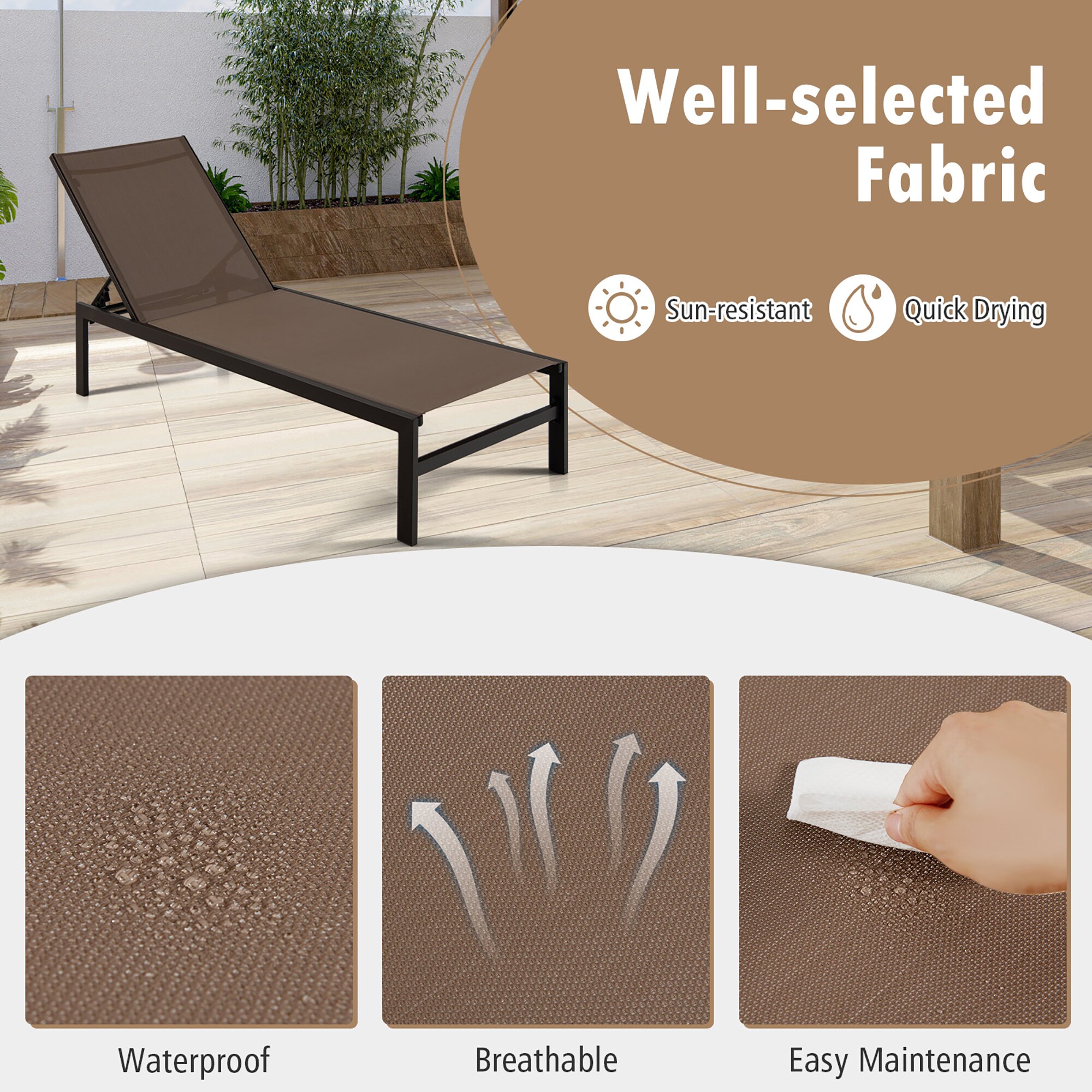 Costway NP10502CF Patio-Chairs - View #4