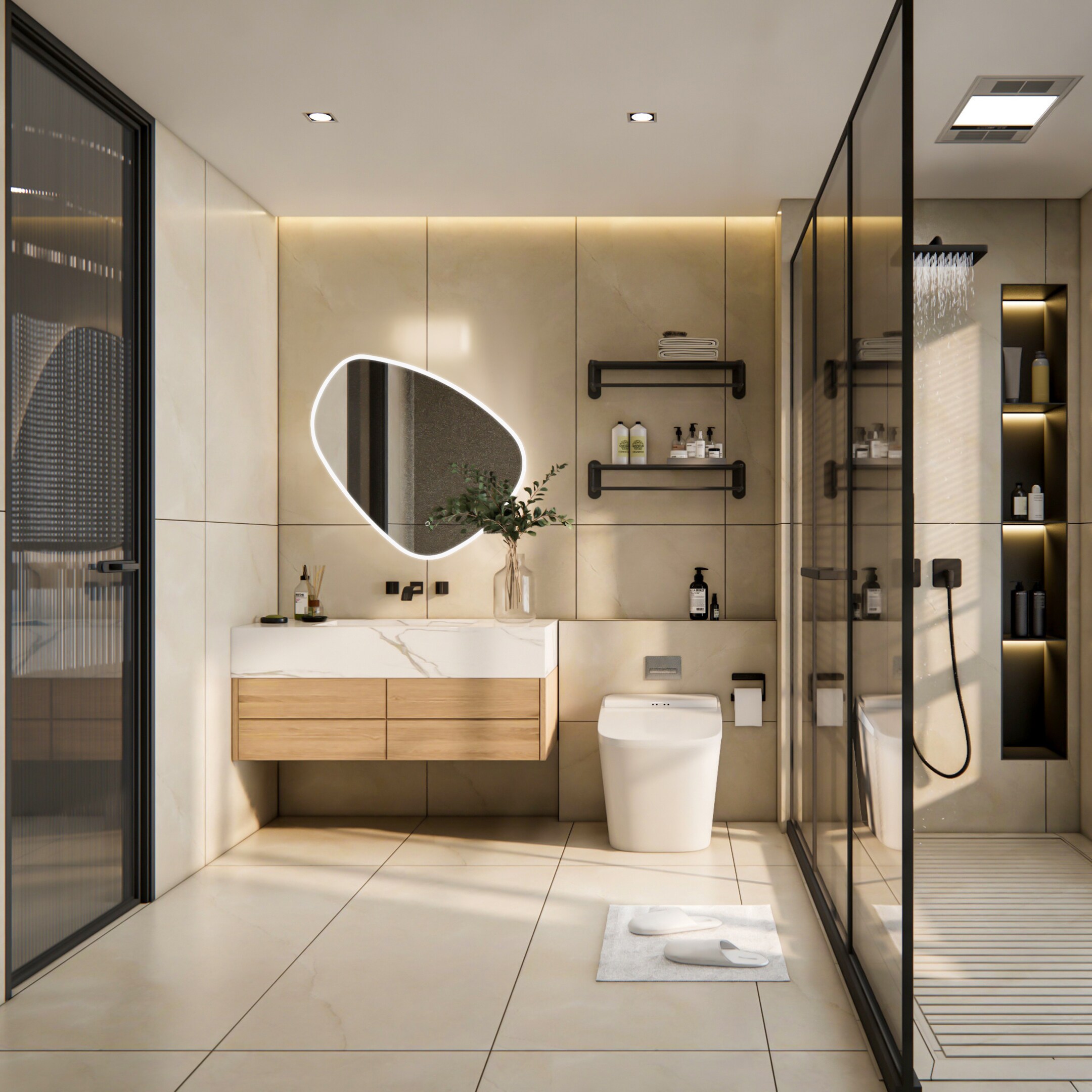 Dreamwerks DW-LAMC-E0031 Framed-Bath-Mirrors - View #3