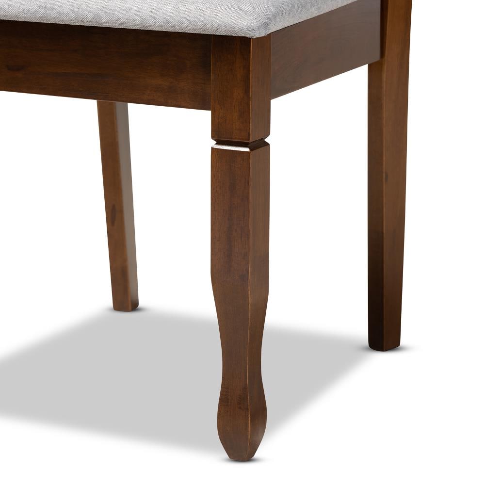 Augustine Sand Cane-Back Wood Side Chair