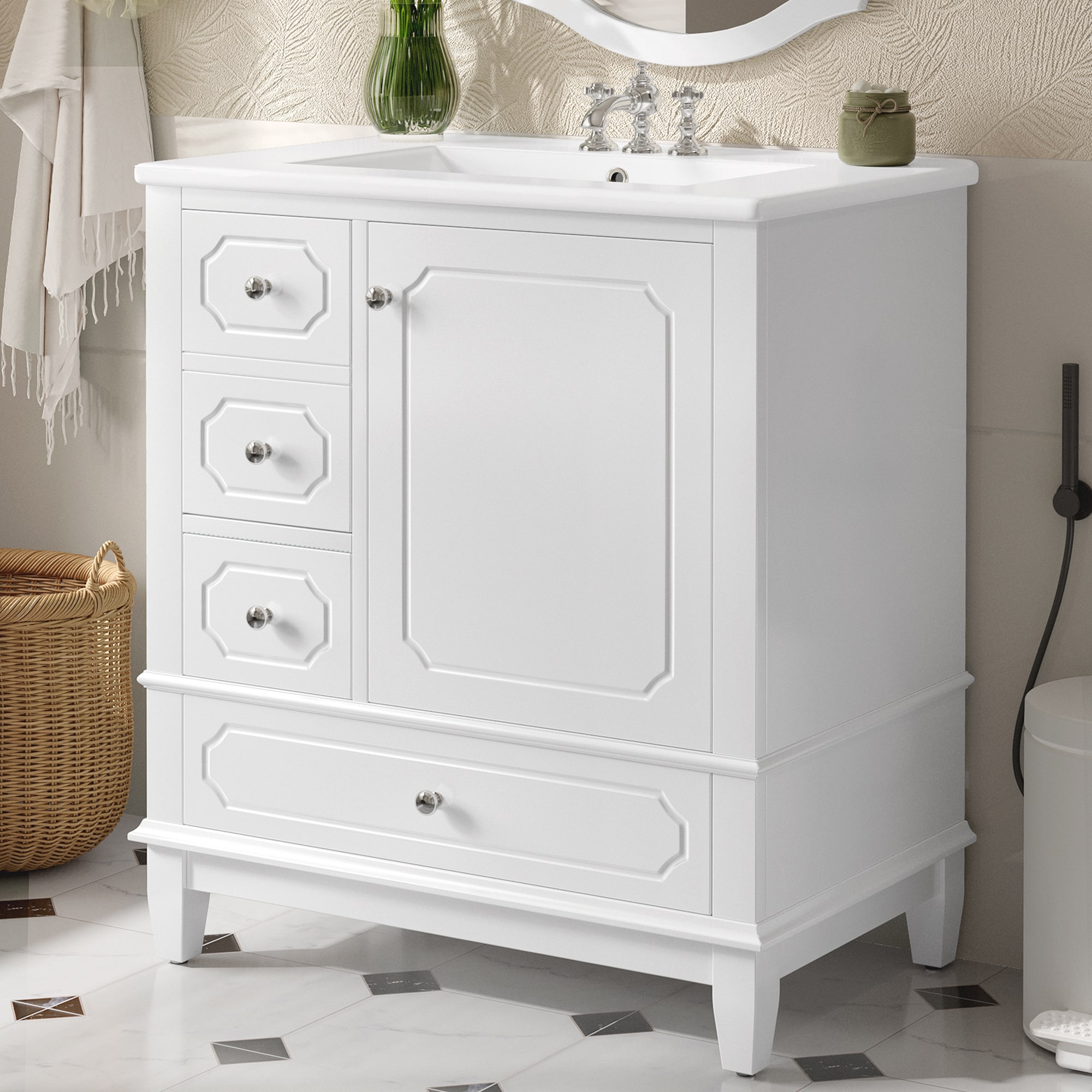 ModernLuxe L3P-N725P296569K Bath-Vanity-Combo - View #2