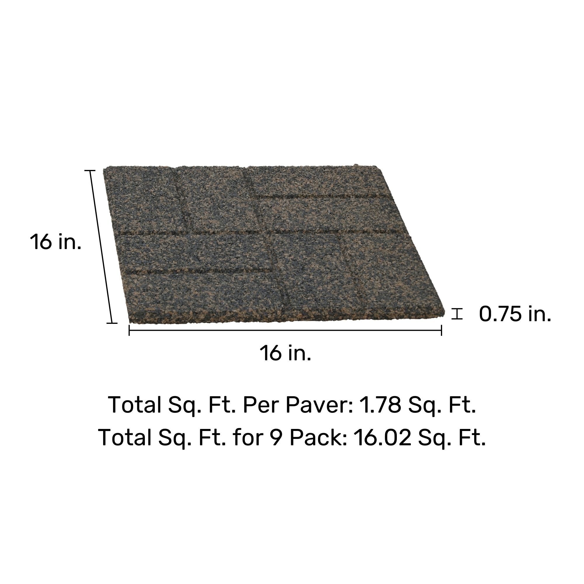 Rubberific DCPV16TB9 Patio-Stone-Pavers - View #3