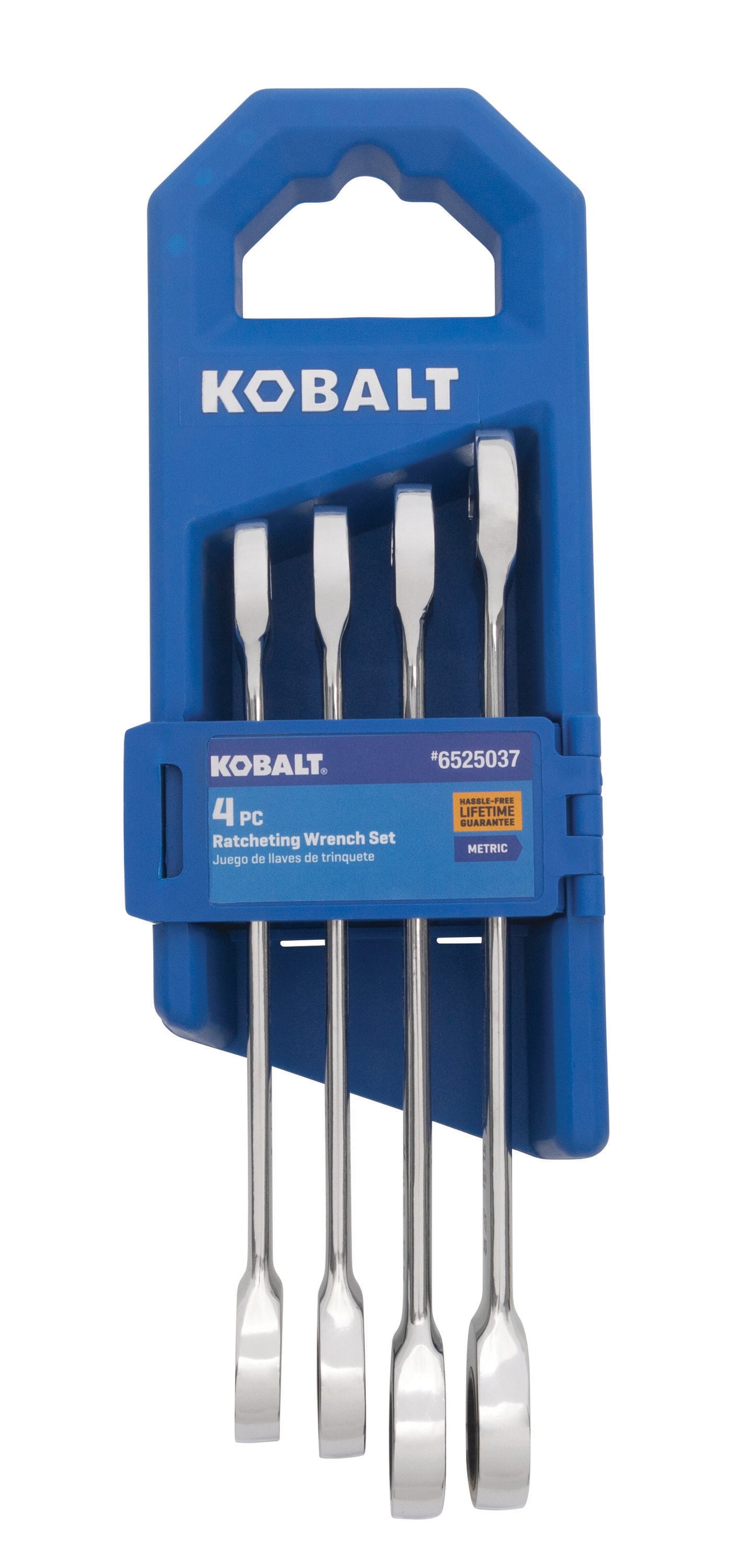 Kobalt 53441 4 -Piece Set Metric Ratchet Wrench