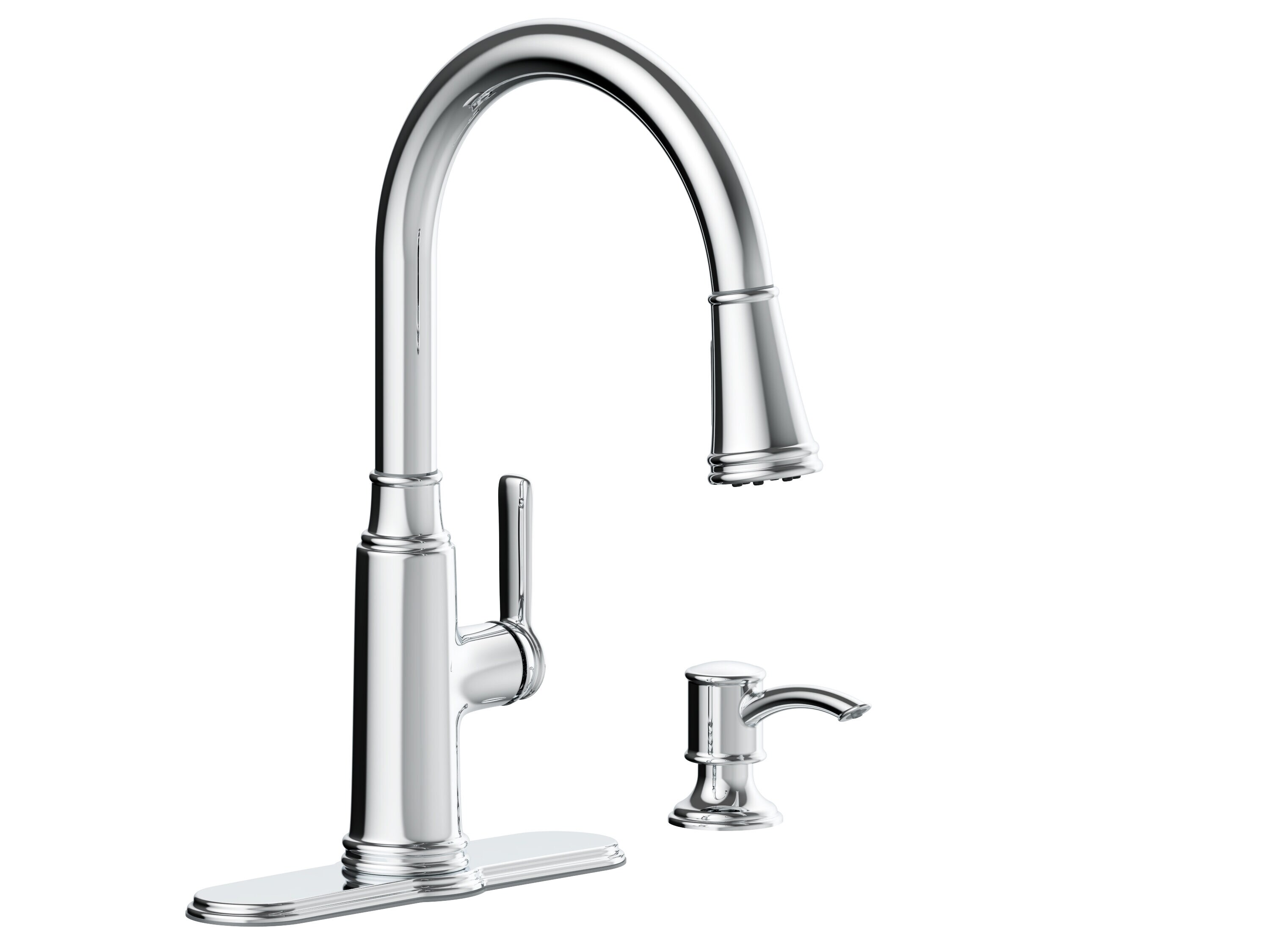 allen + roth 67726W-1601 Kitchen-Faucets - View #7