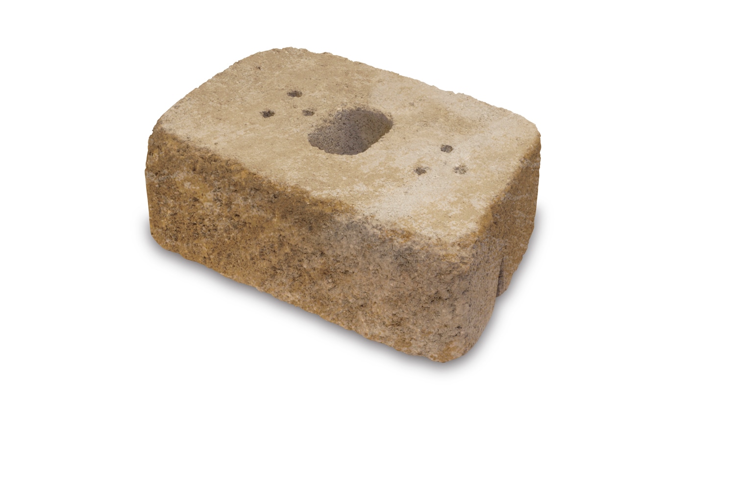 6-in H x 16-in L x 10-in D Sand/Tan Concrete Retaining Wall Block in Brown | - Lowe's RET0956R0007A