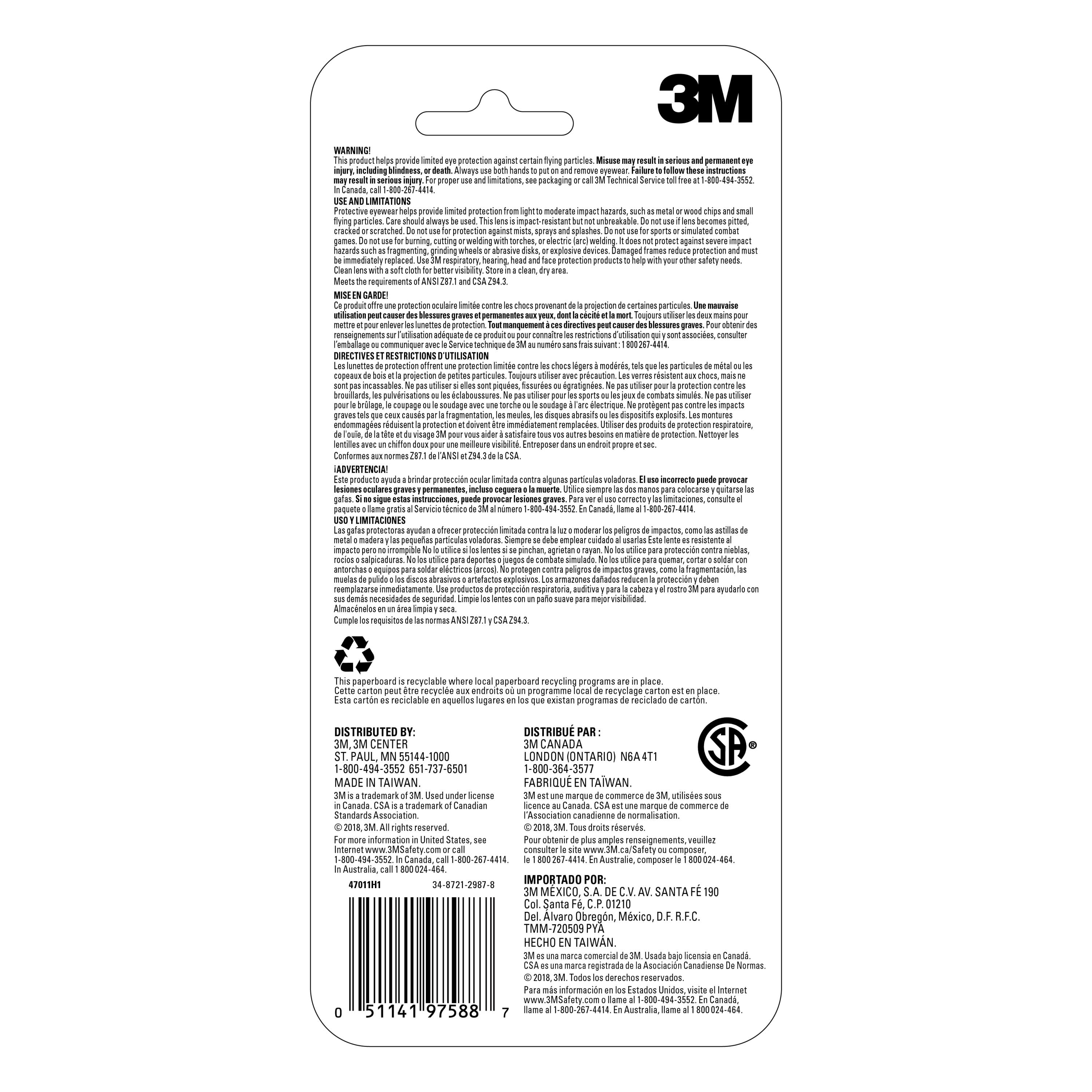 3M 47011WV6 Protective-Eye-Wear - View #4