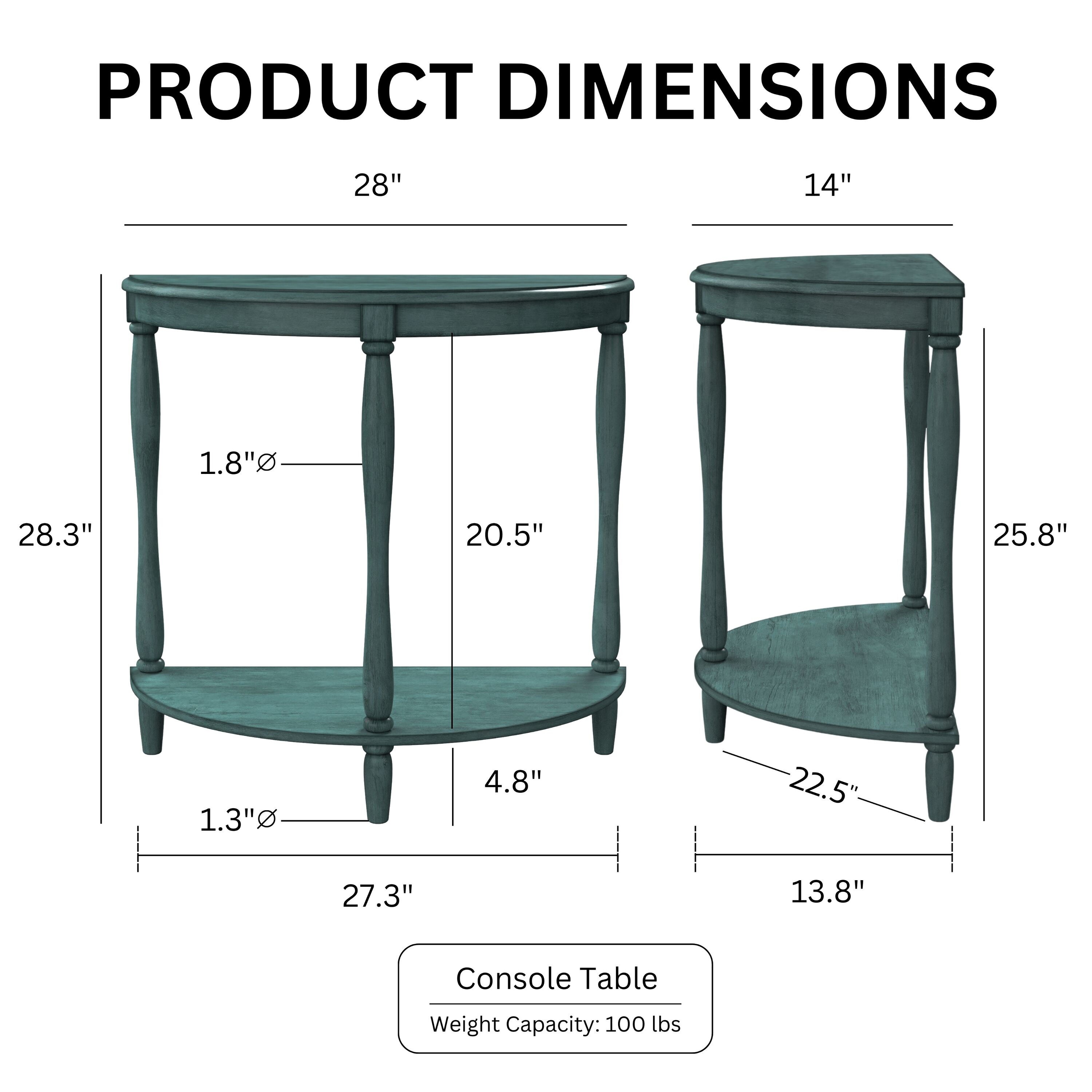 Furniture of America IDF-AC362GY Console-Sofa-Tables - View #10
