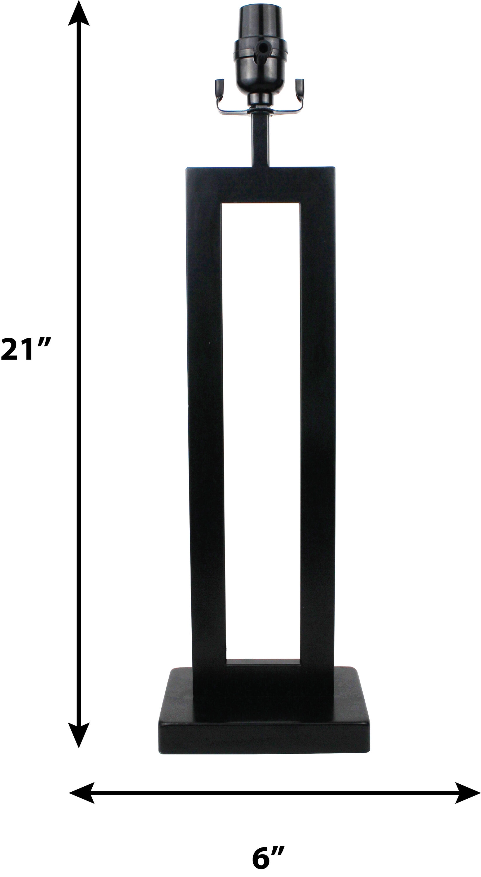 allen + roth LB37MBK Lamp-Bases - View #8