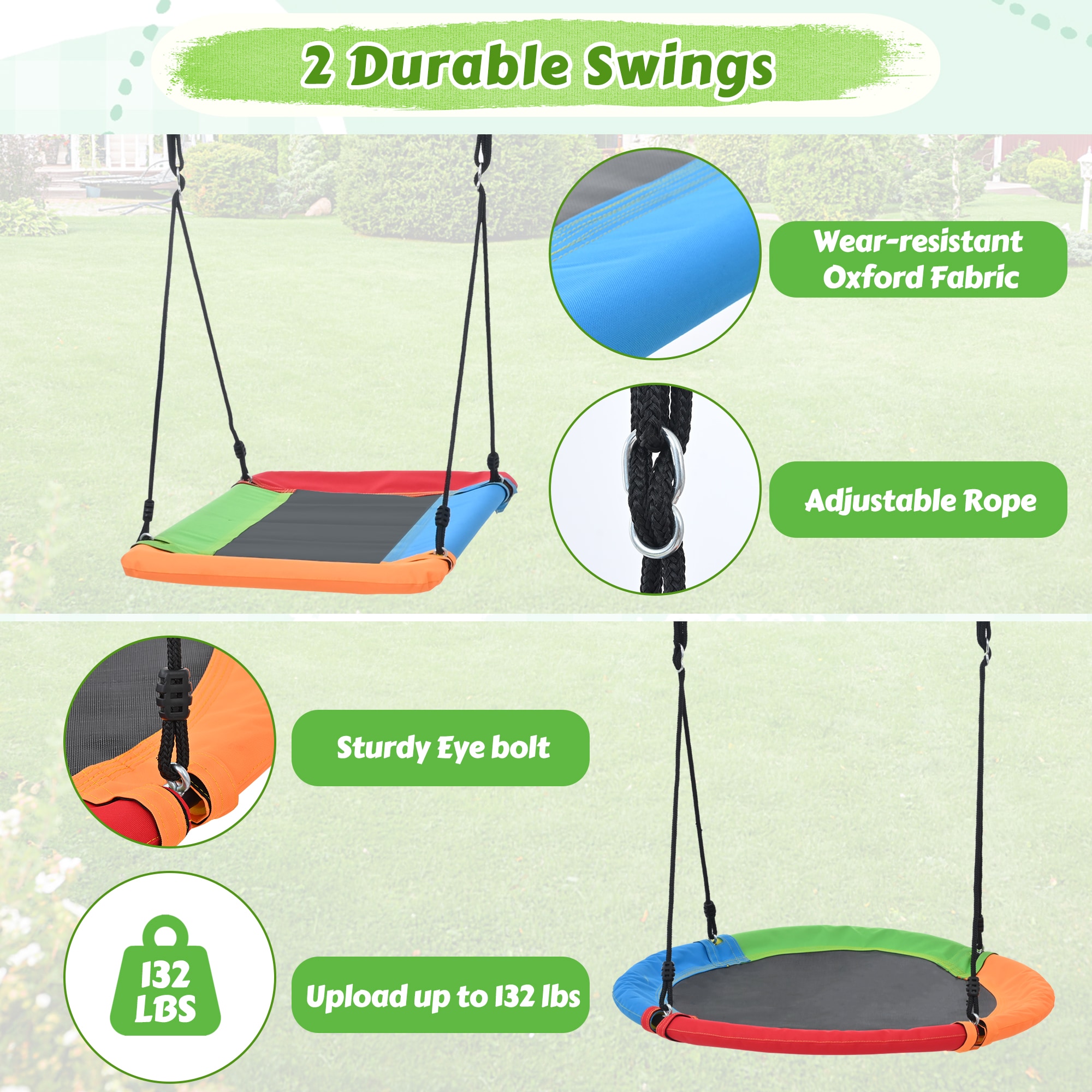 Siavonce XH62AAP Playset-Swings - View #5
