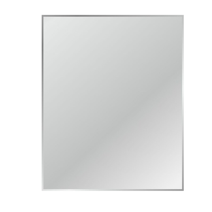W Beveled Wall Mirror In The Mirrors, Large No Frame Wall Mirror
