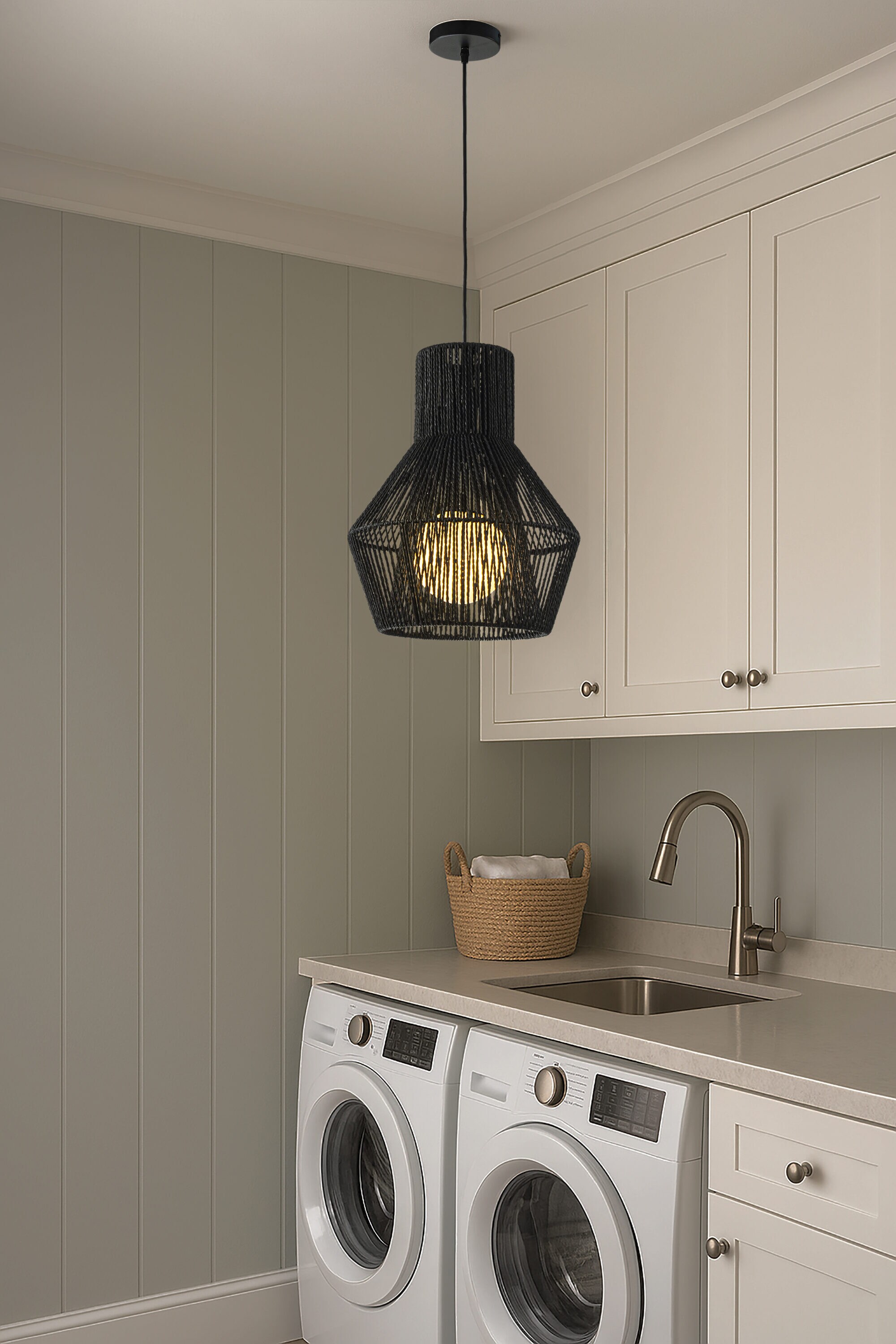 AloaDecor Lighting L7264D36BK12A Pendant-Lights - View #9