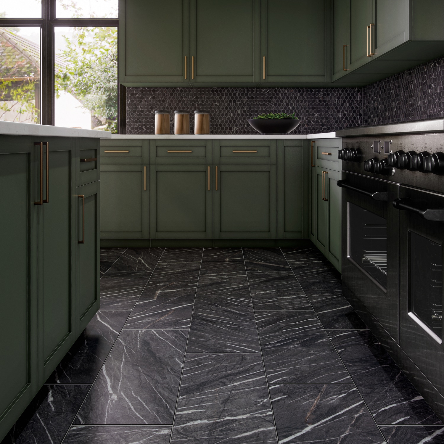 STAINMASTER SM6115HEXXTMTLW Ceramic-Tile - View #5