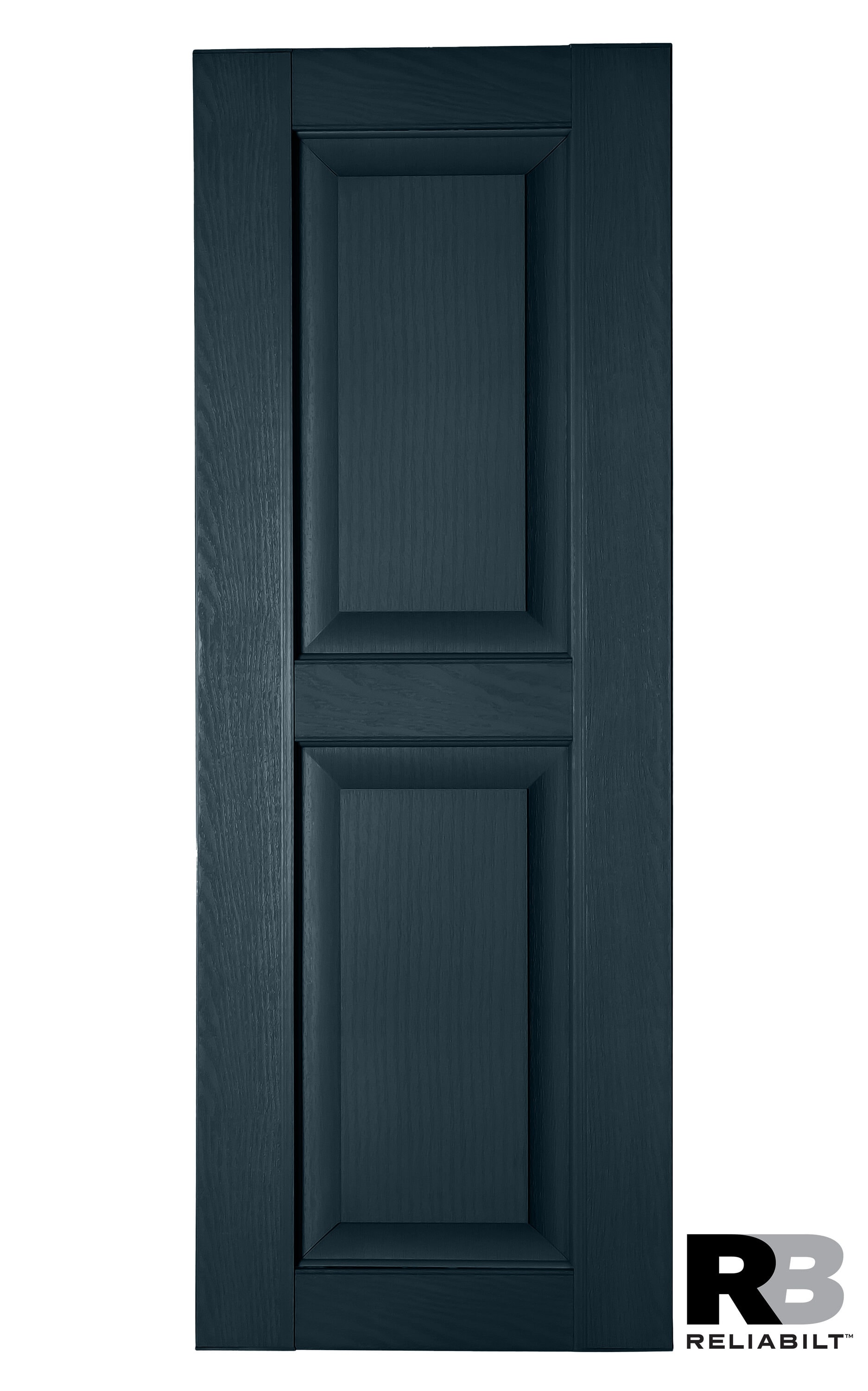 RELIABILT RP1883004 17.75-in W x 83-in H Bedford Blue Raised panel Polypropylene Exterior Shutters ( 2 -Pack )