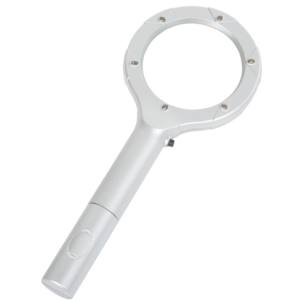 Pocket Magnifying Glass with LED Light, industrial magnifying glass  supplier