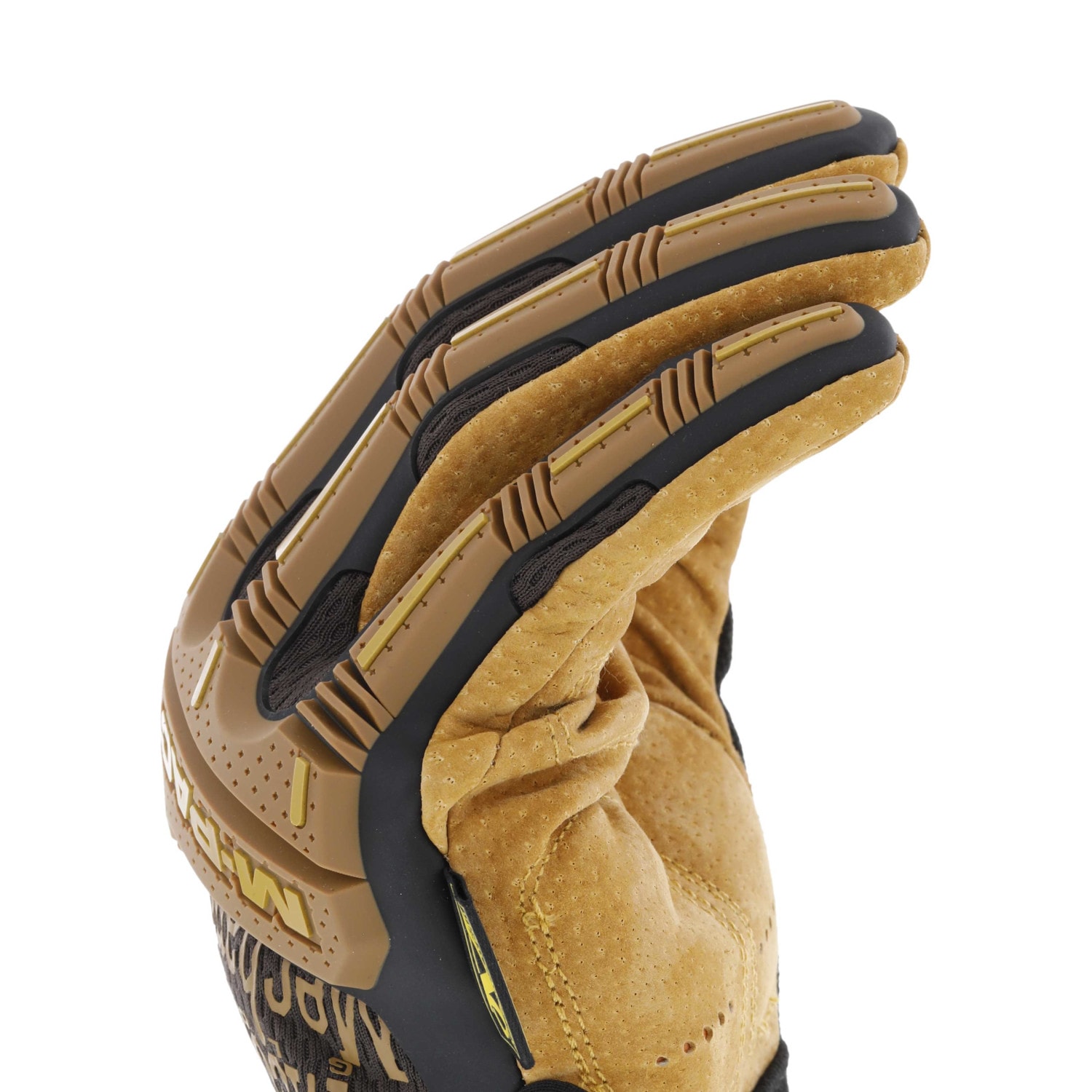 MECHANIX WEAR Large Brown Synthetic Leather Gloves, (1-Pair) in