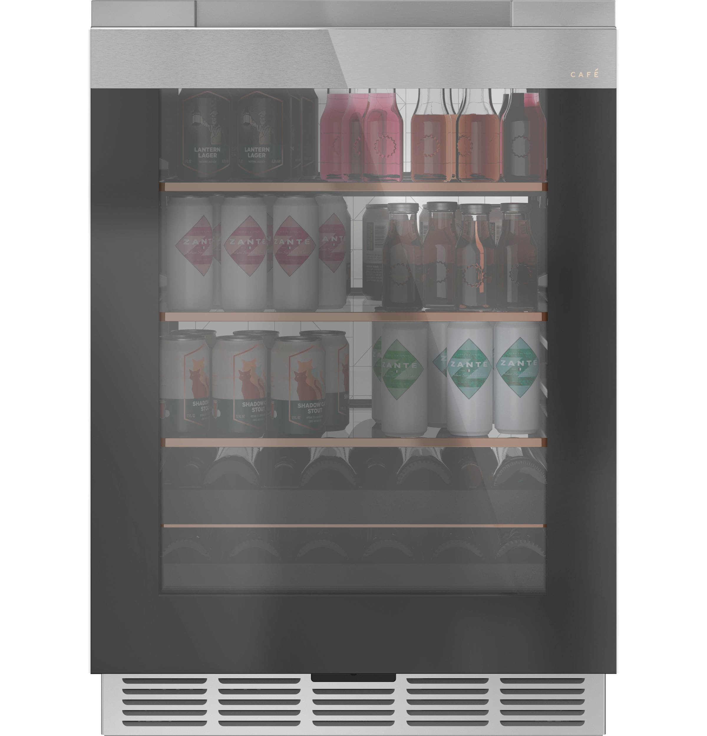 Ge beverage store center fridge