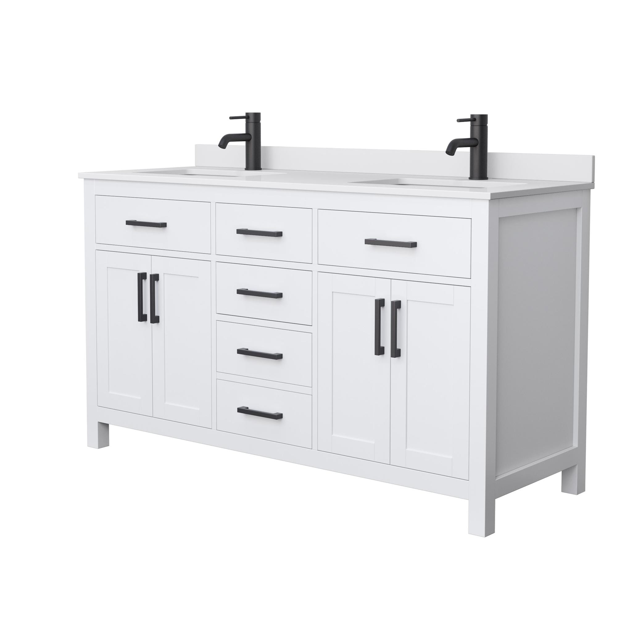 Wyndham Collection WCG242460DWBWCUNSMXX Bath-Vanity-Combo - View #2