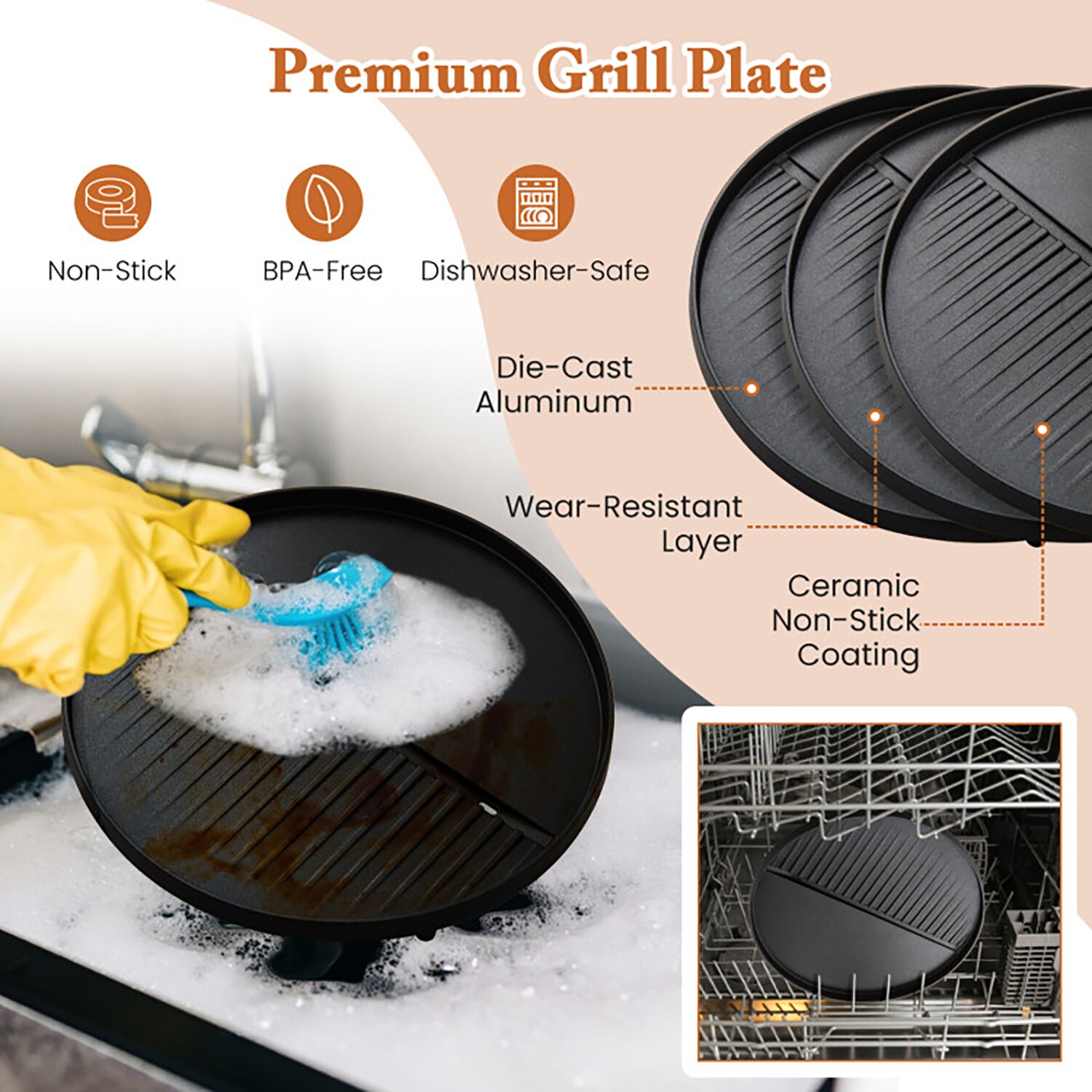 GZMR GZ-W22317 Tabletop-Grills - View #8