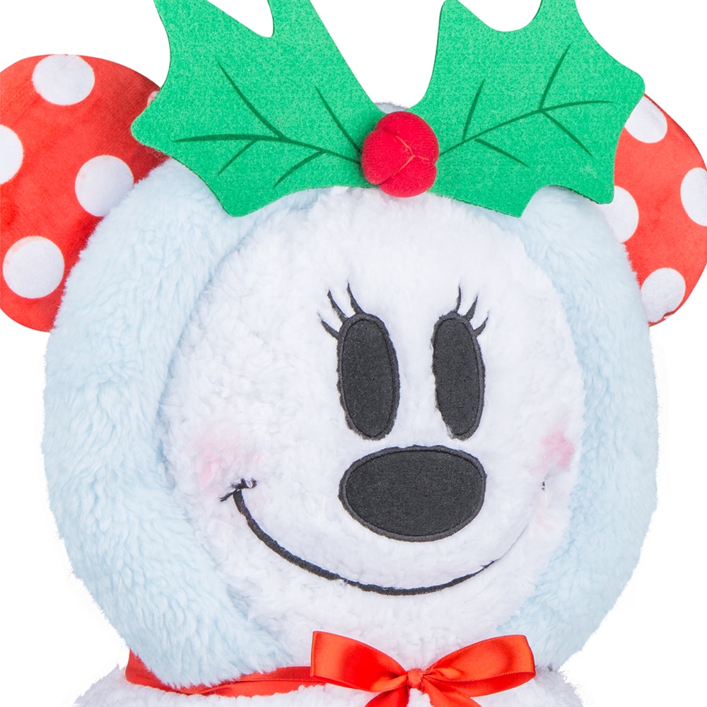 2024 Disney Mickey and Minnie Sherpa Snowman