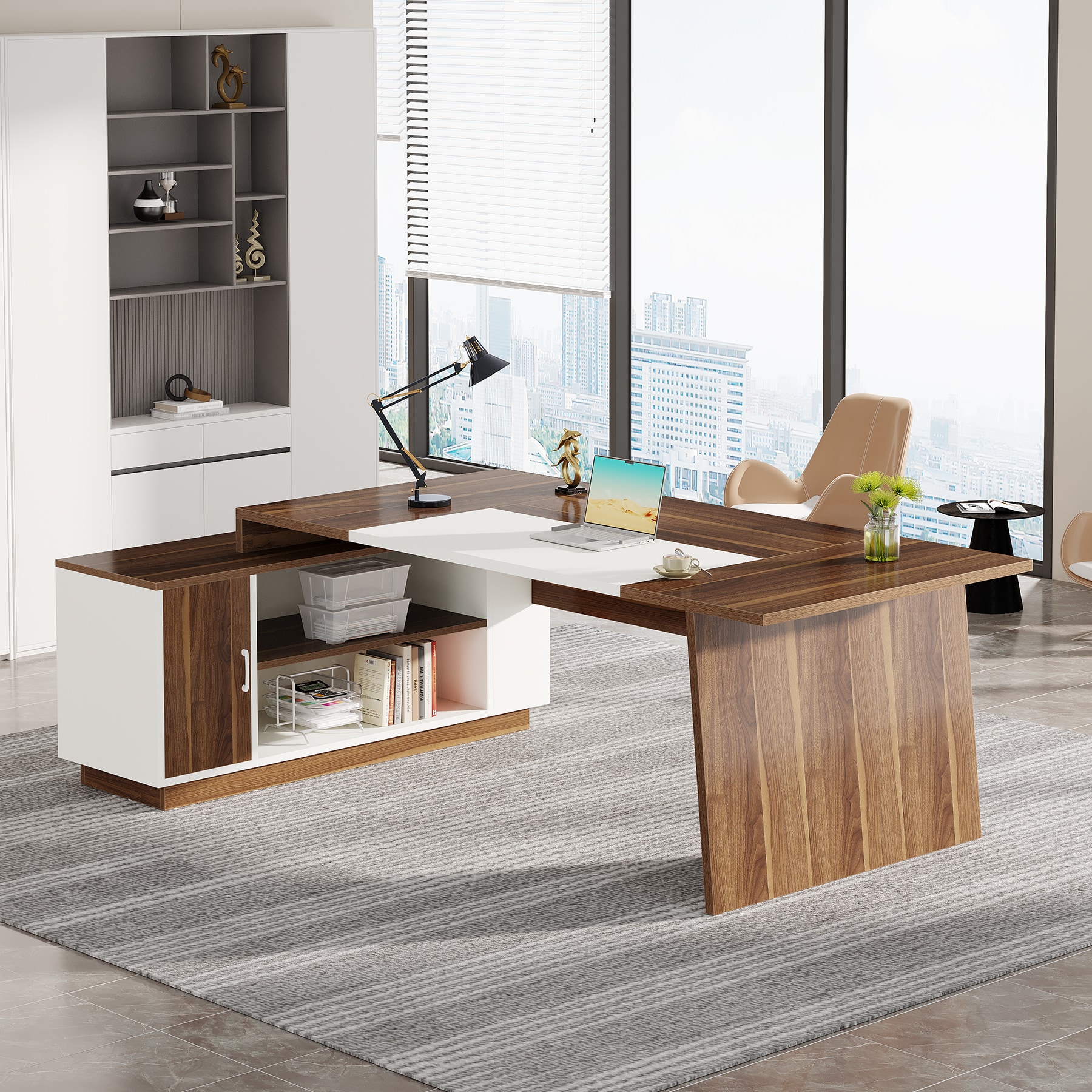 Tribesigns LWFD-F2018 Office-Tables - View #2
