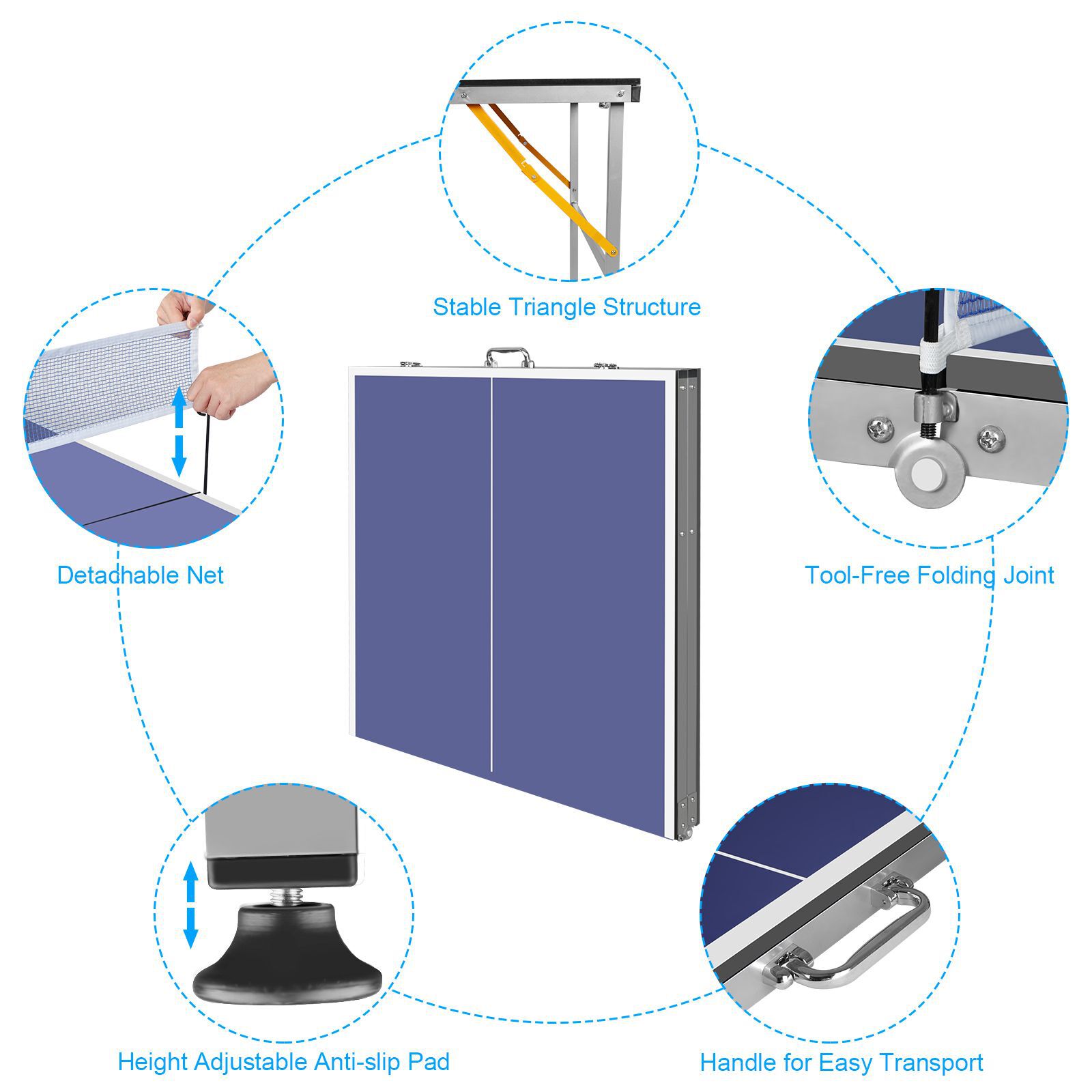 Flynama V-860519 Ping-Pong-Table - View #5