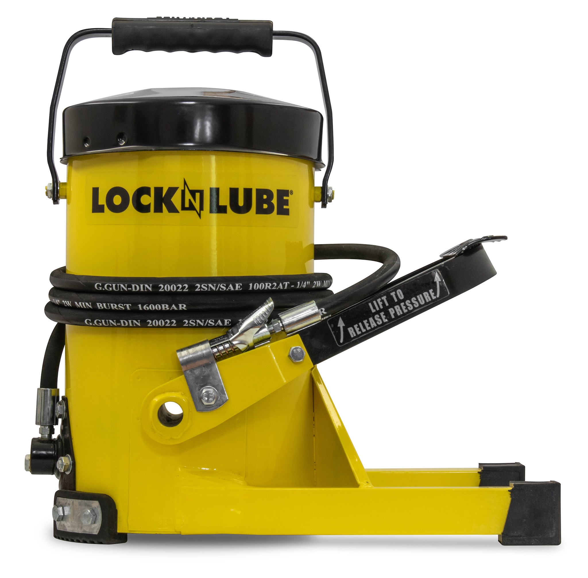 LockNLube GG80004 Lever Manual Grease Gun 118-Inches