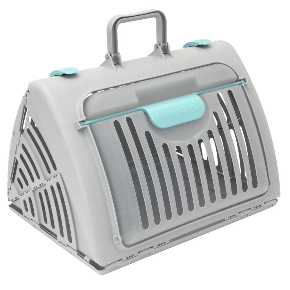 Kitty City 1.56-in x 1.93-in x 1.44-in Gray Collapsible Plastic