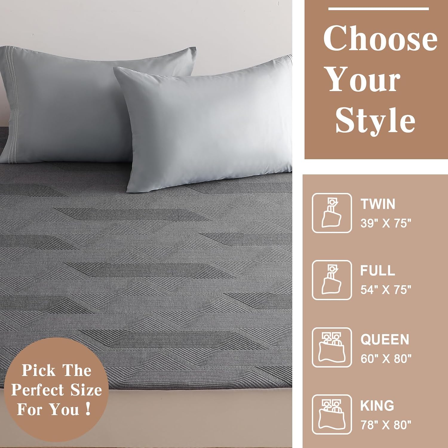 GAOMON CQC-BLCWXO-JT0S Mattress-Covers - View #5
