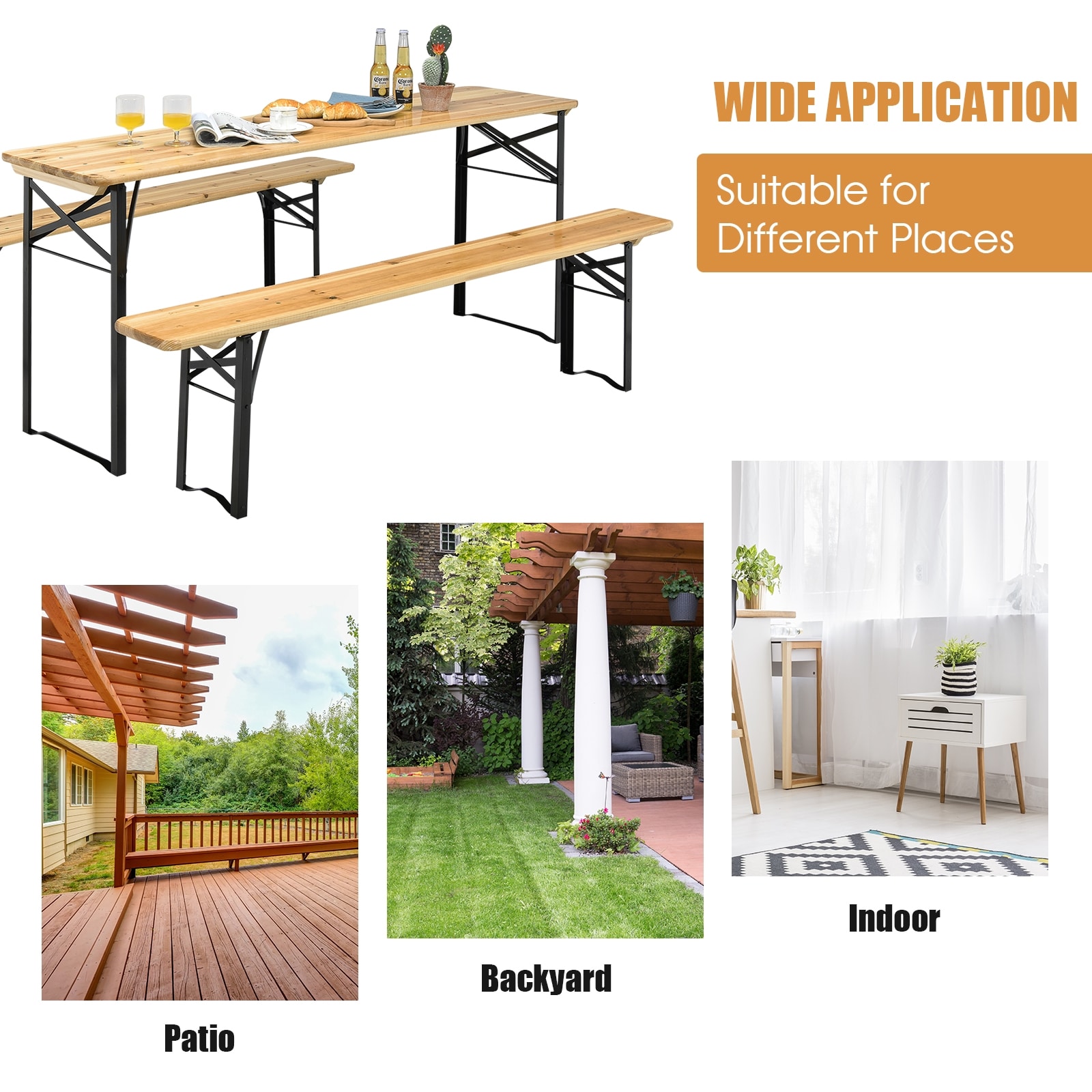 CASAINC WF-OP70433-LA Patio-Tables - View #6